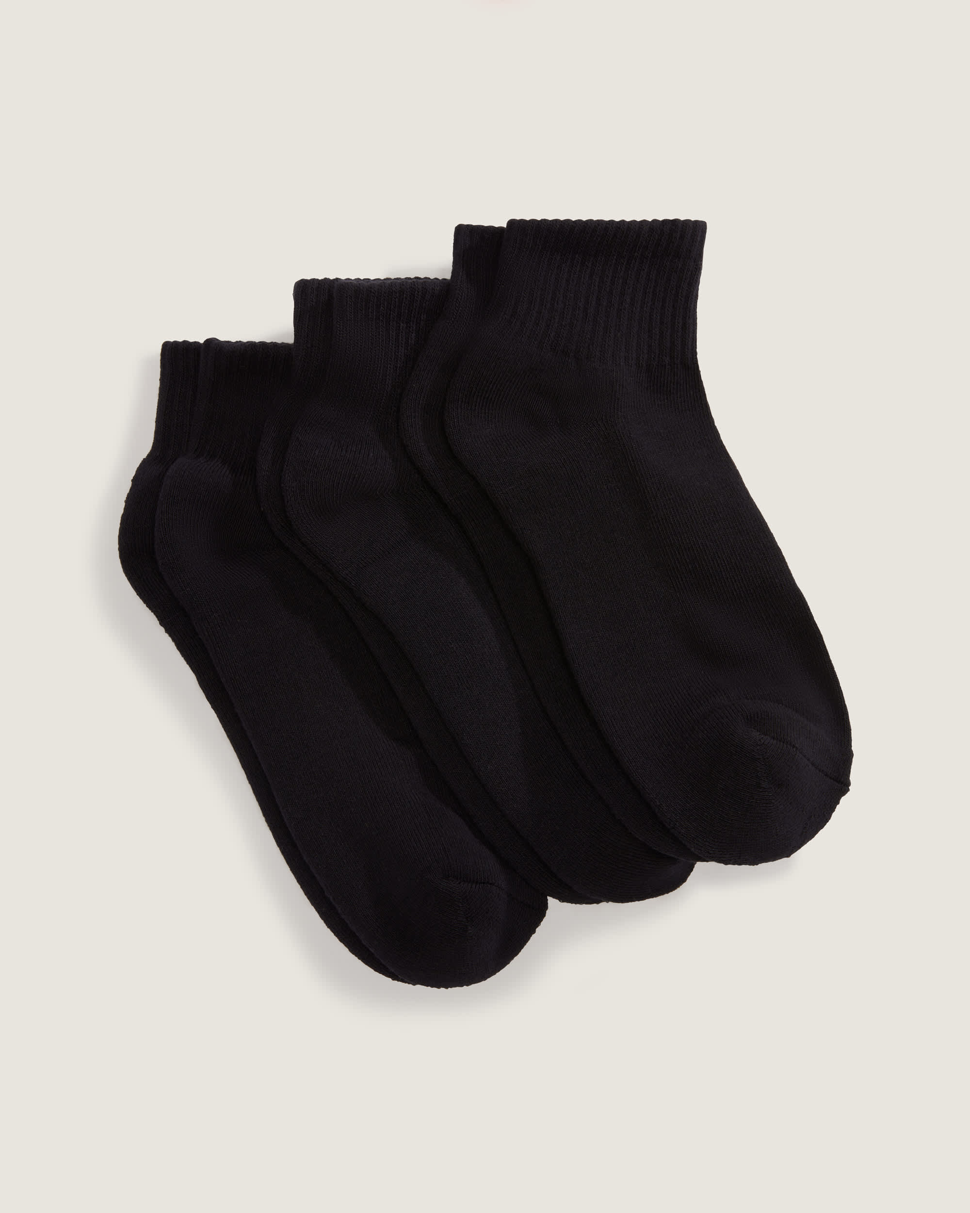Classic Quarter Crew Socken 3 Paar VANS Schwarz ALT1