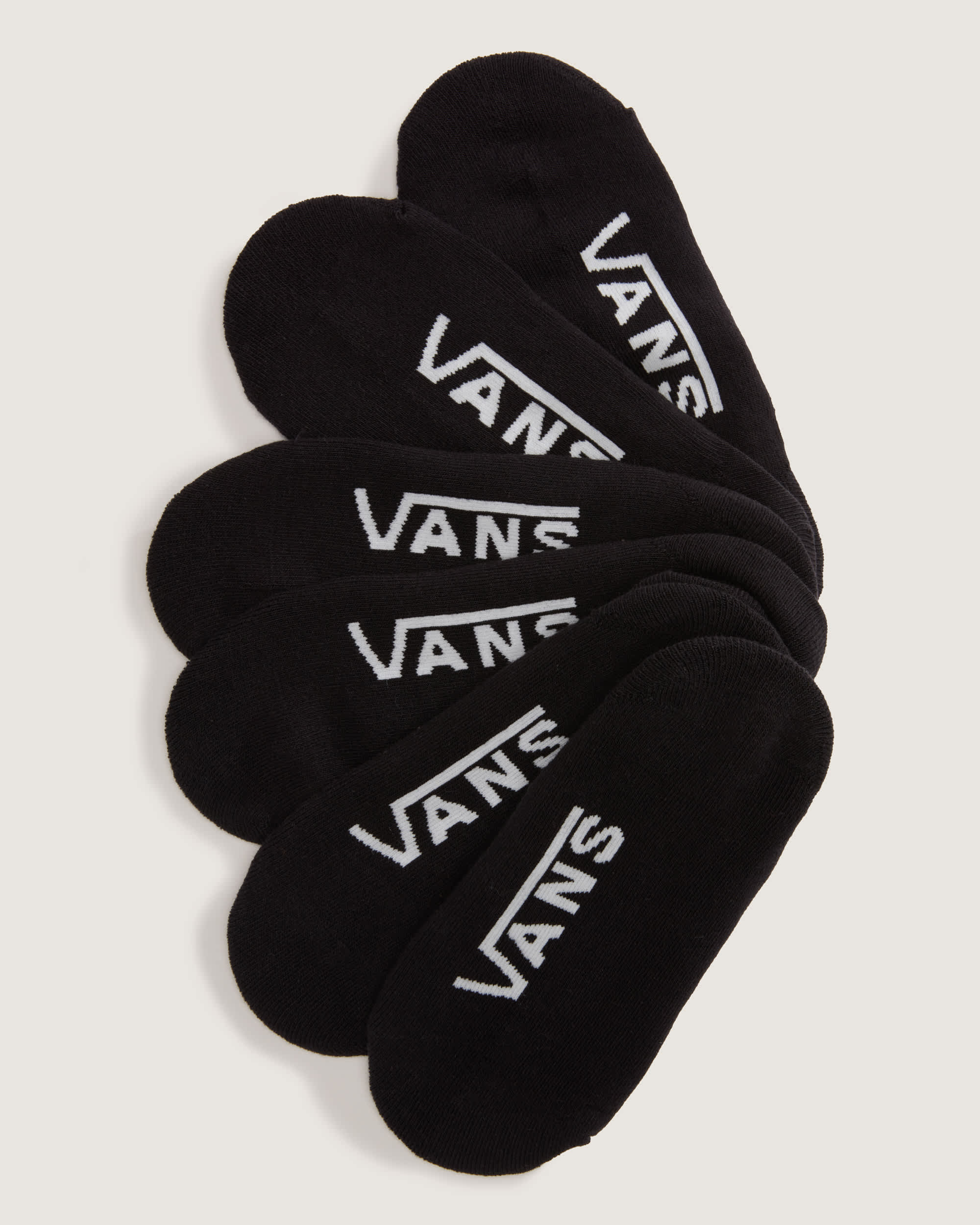Classic No Show Socks 3 pairs VANS Black ALT1