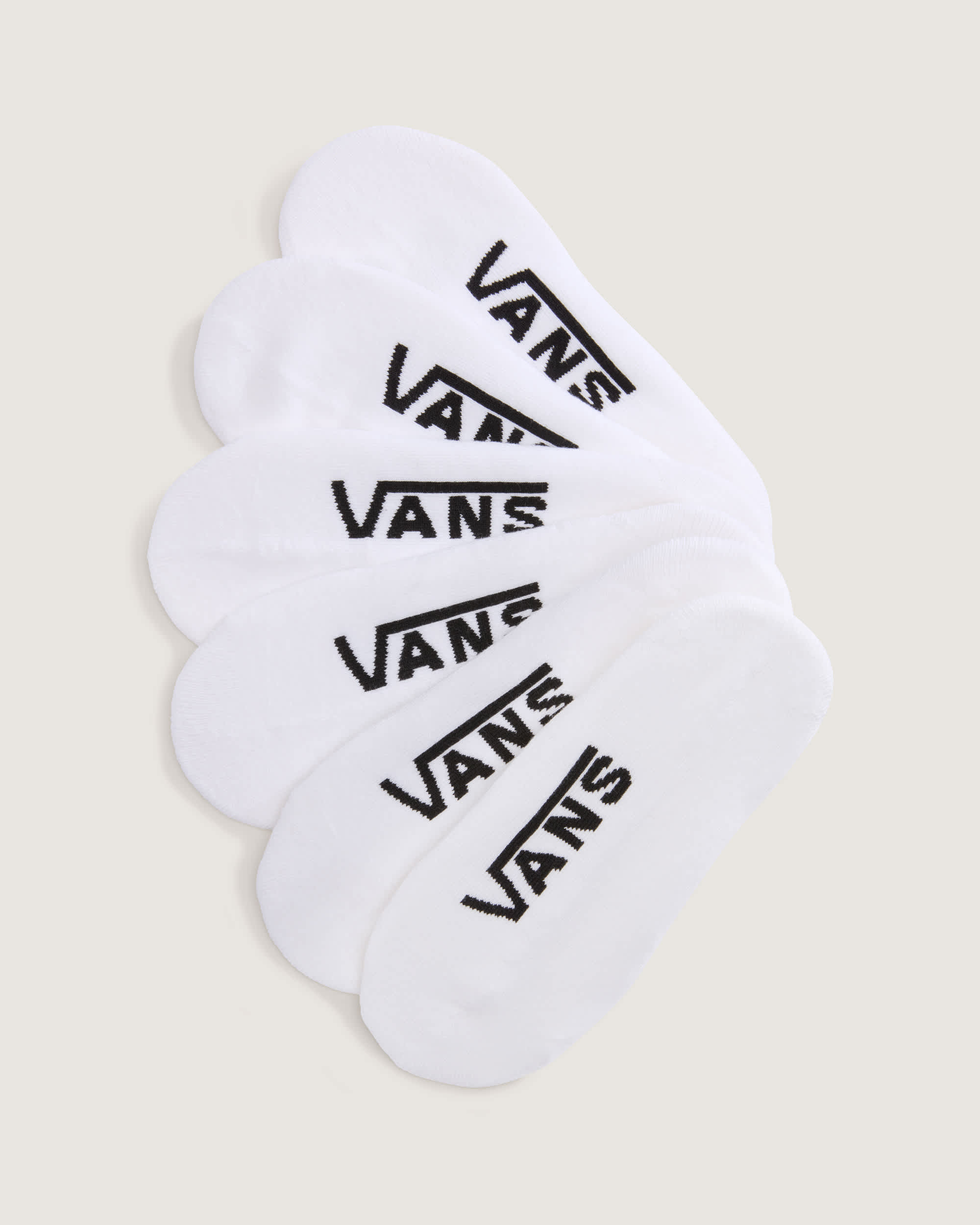 Classic No Show Socken 3 Paar VANS Wei ALT1