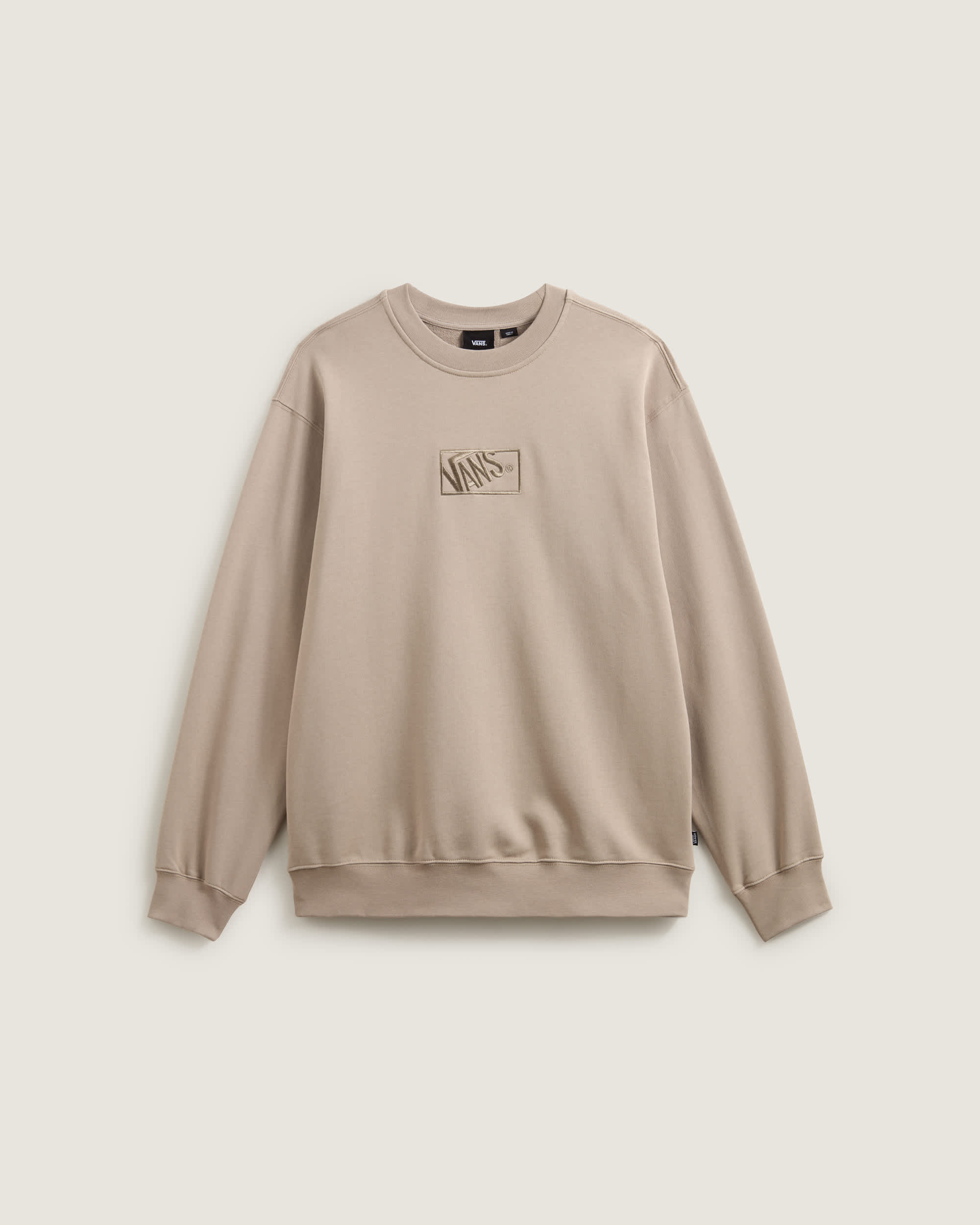 Blocked Box Crew Sweatshirt VANS Beige HERO