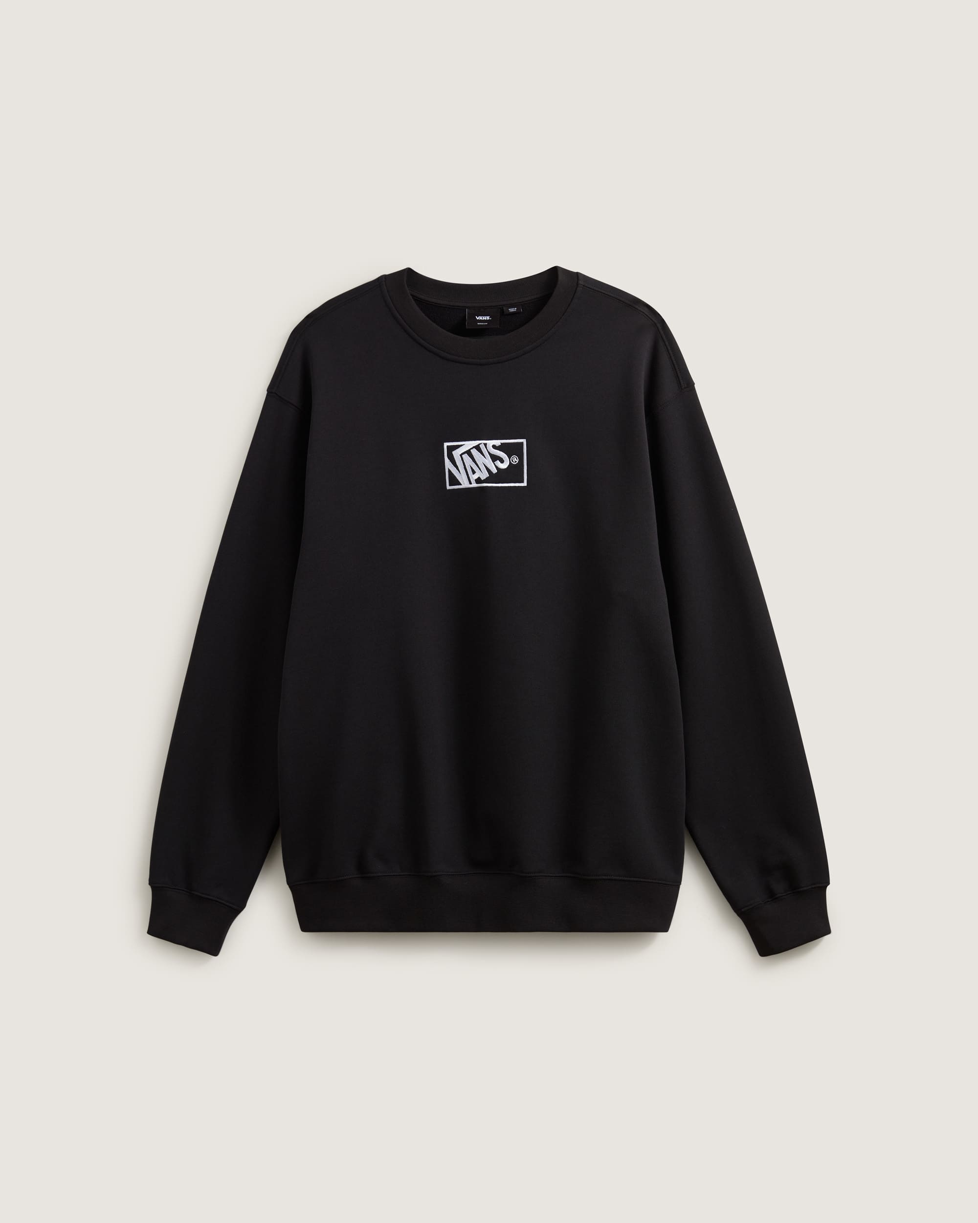 Blocked Box Crew Sweatshirt VANS Schwarz HERO