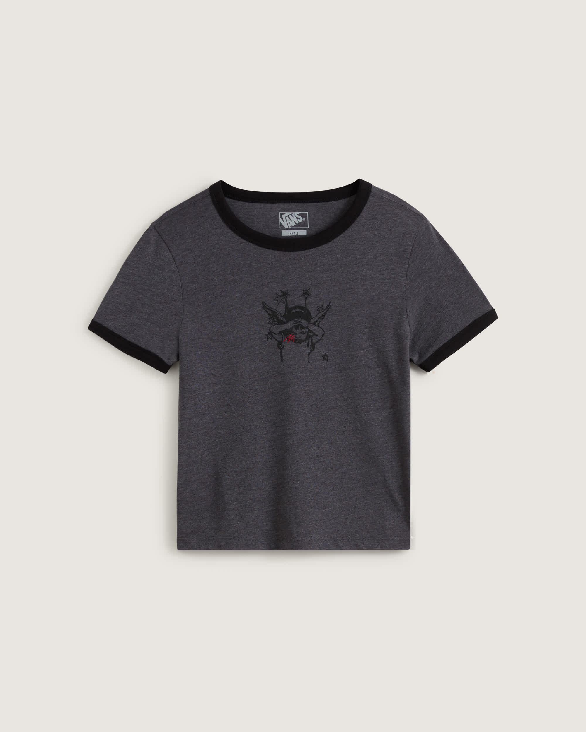 Tshirt Ringer Cruzing VANS Cinzento HERO