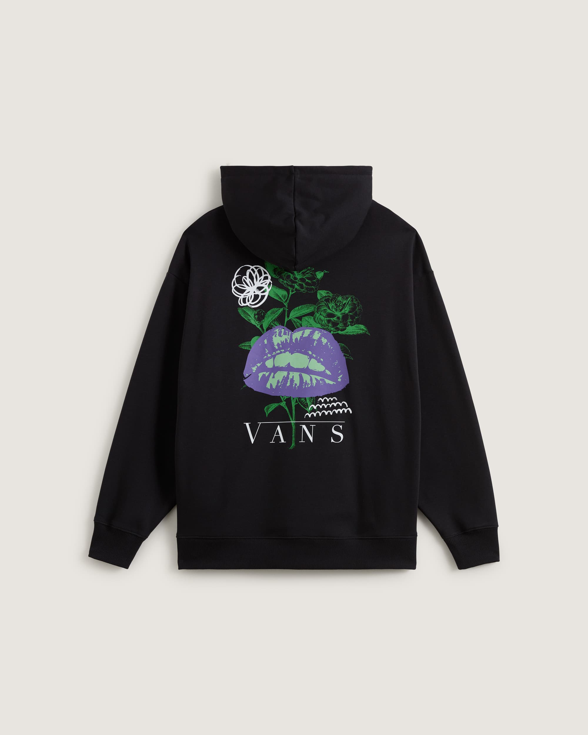 Talk Talk Oversized Hoodie VANS Schwarz ALT1