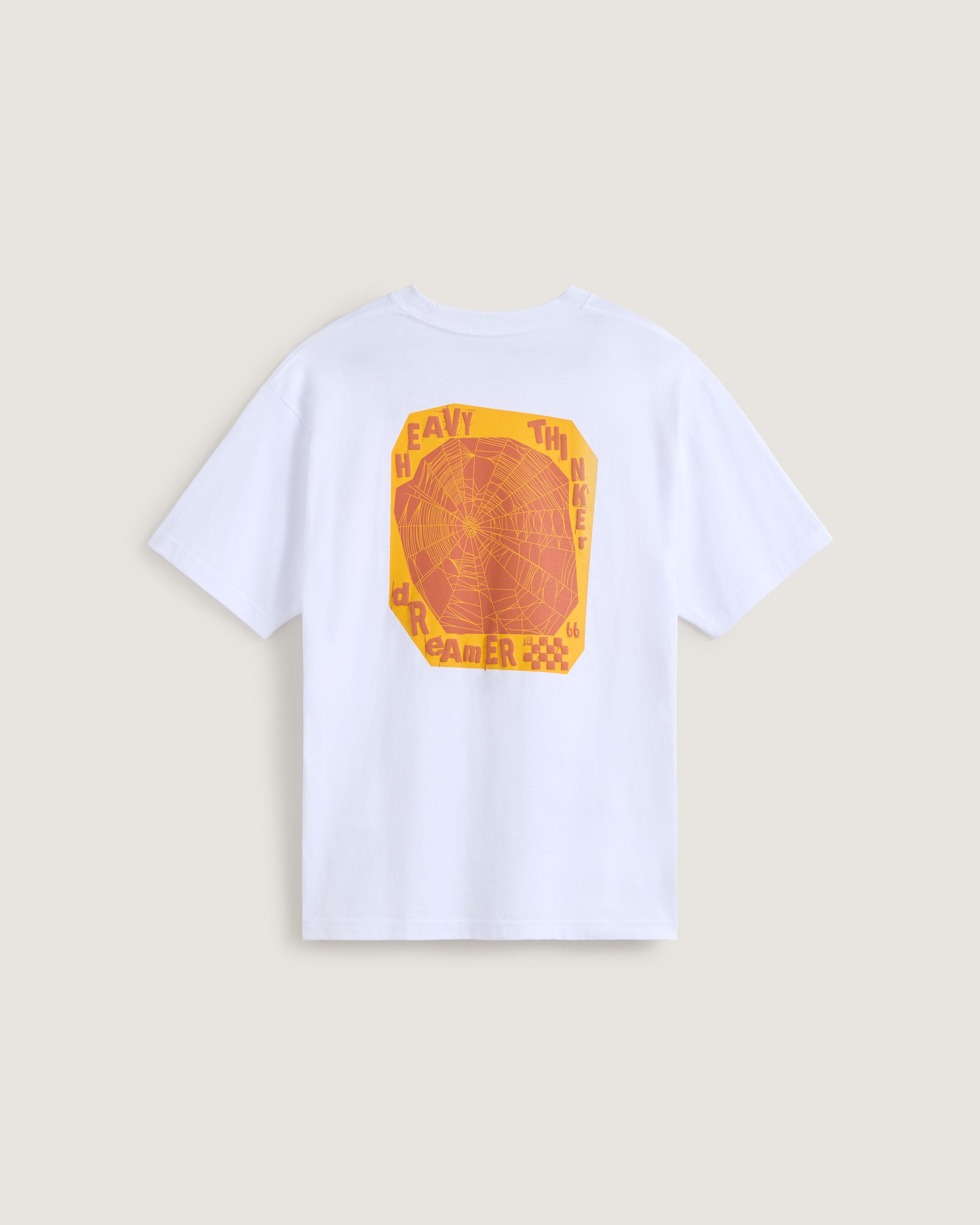 Tshirt manga curta e corte largo Heavy Thinker VANS Branco ALT1