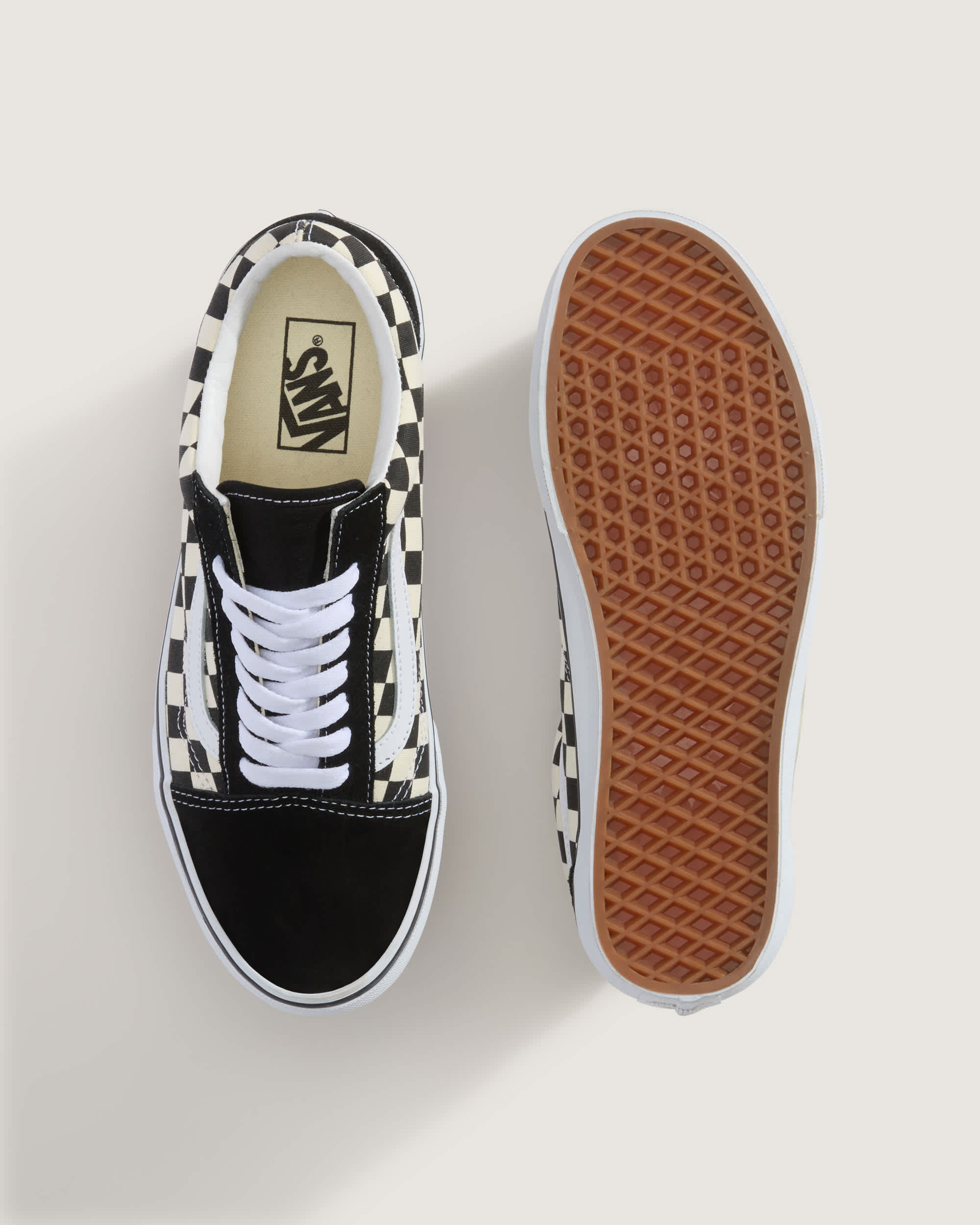 Primary Check Old Skool Schuhe VANS SchwarzWei ALT2