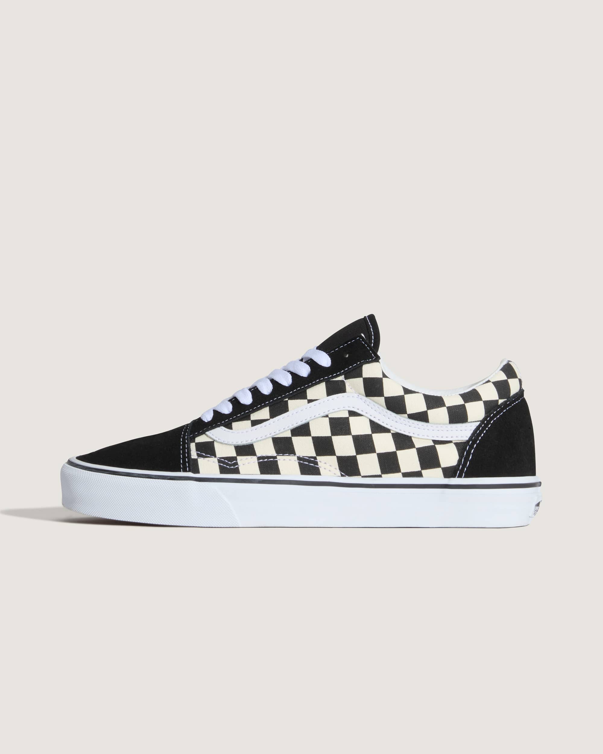 Primary Check Old Skool Schuhe VANS SchwarzWei HERO