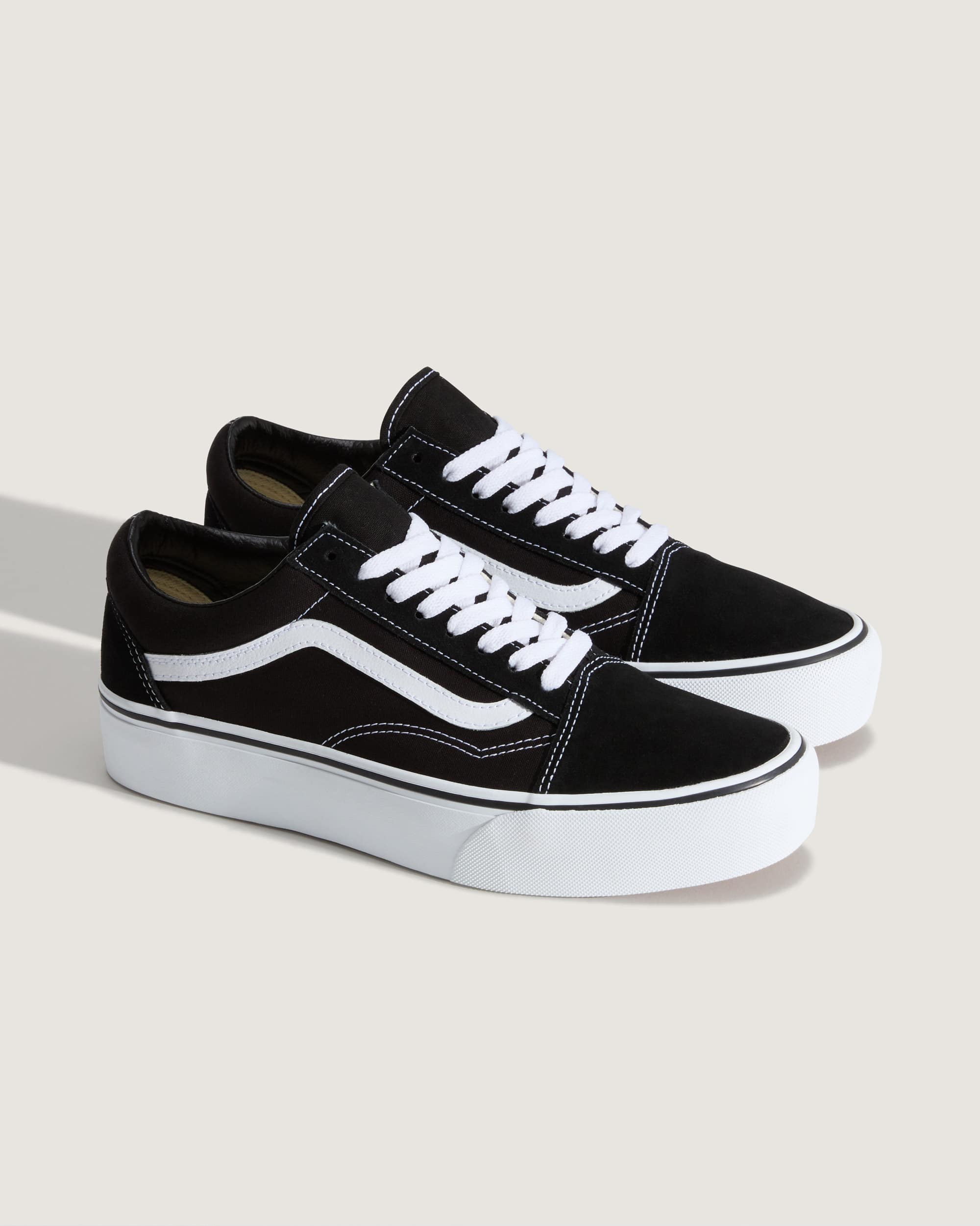 Platform Old Skool Schuhe VANS Schwarz ALT1