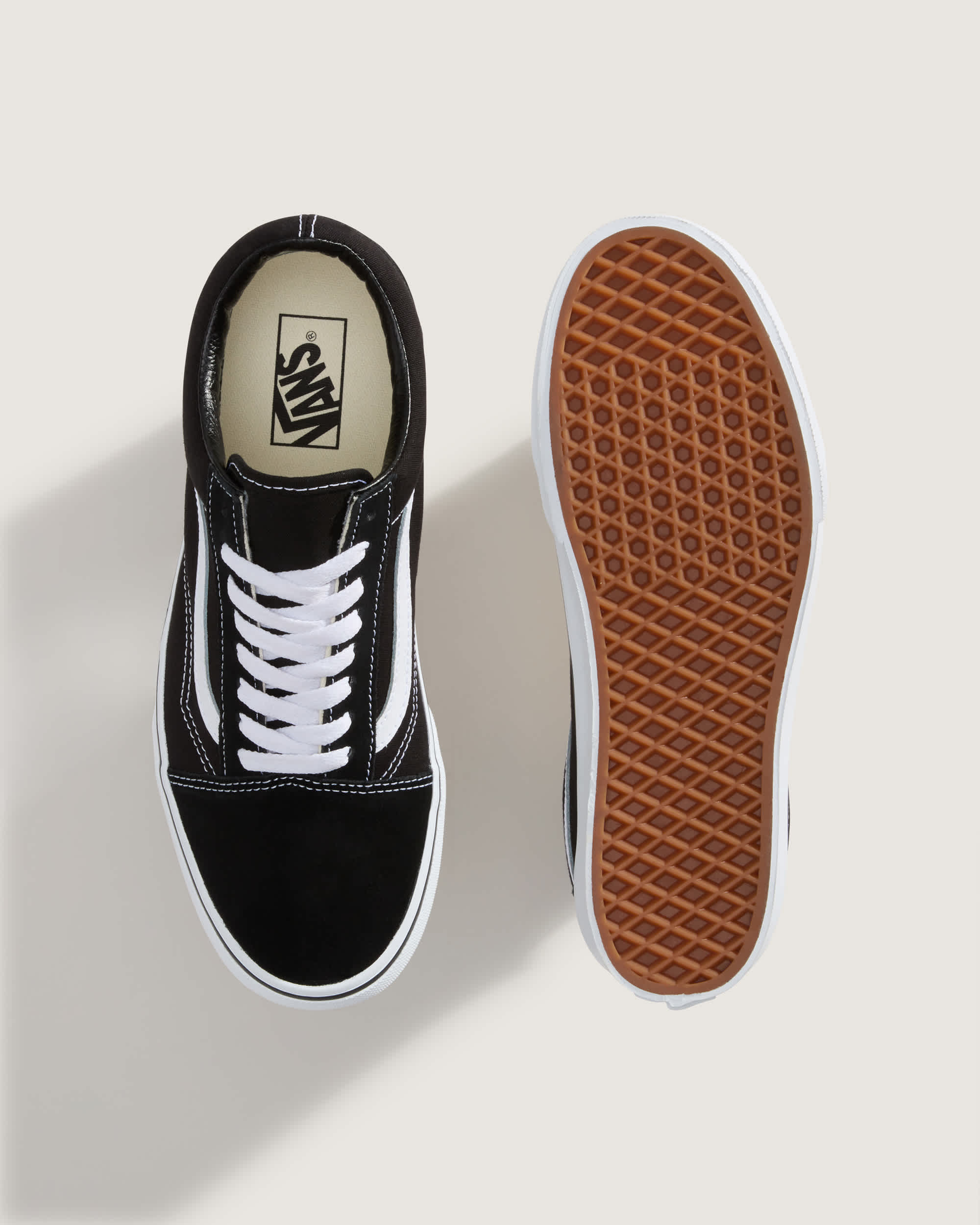 Platform Old Skool Schuhe VANS Schwarz ALT2