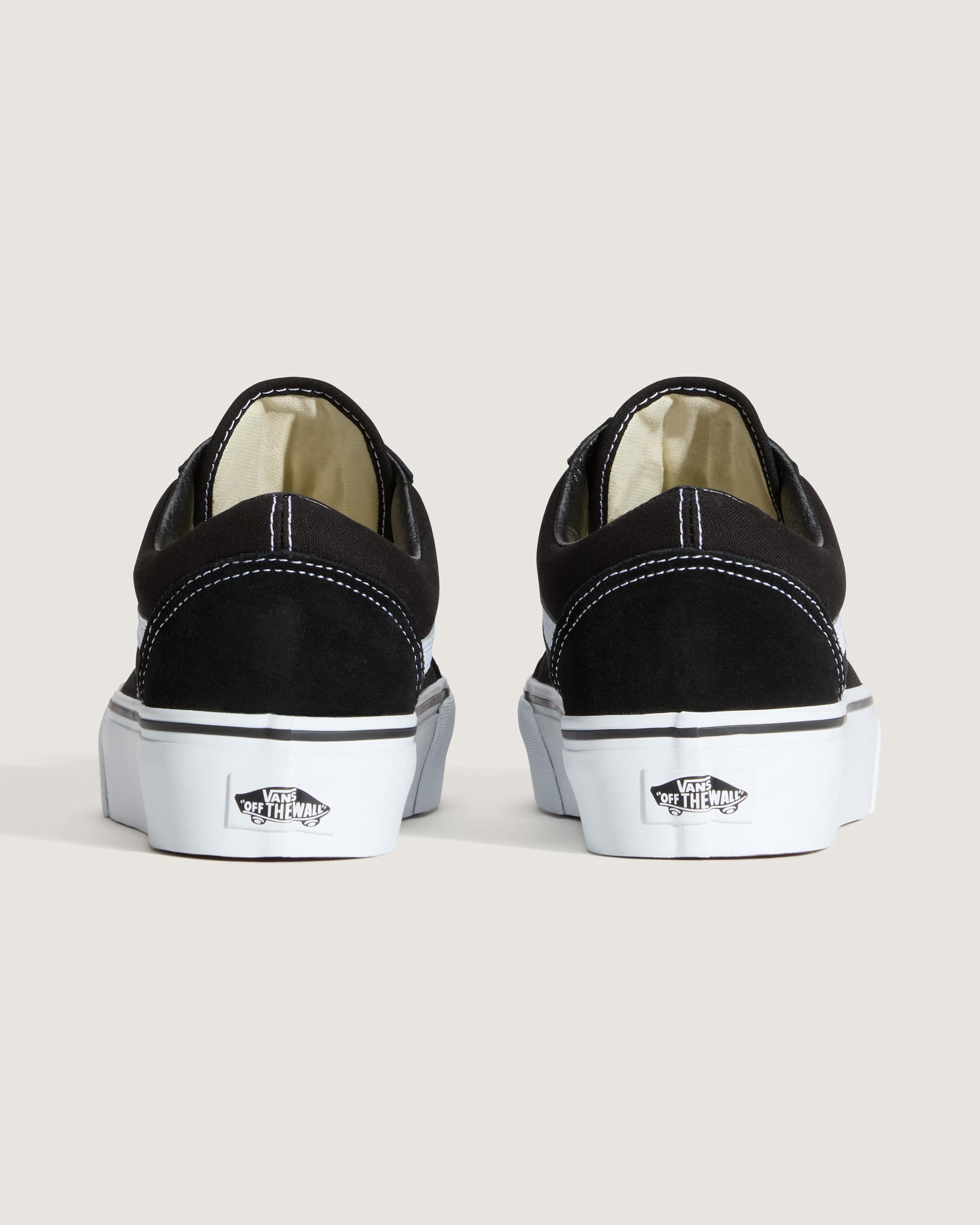 Platform Old Skool Schuhe VANS Schwarz ALT3