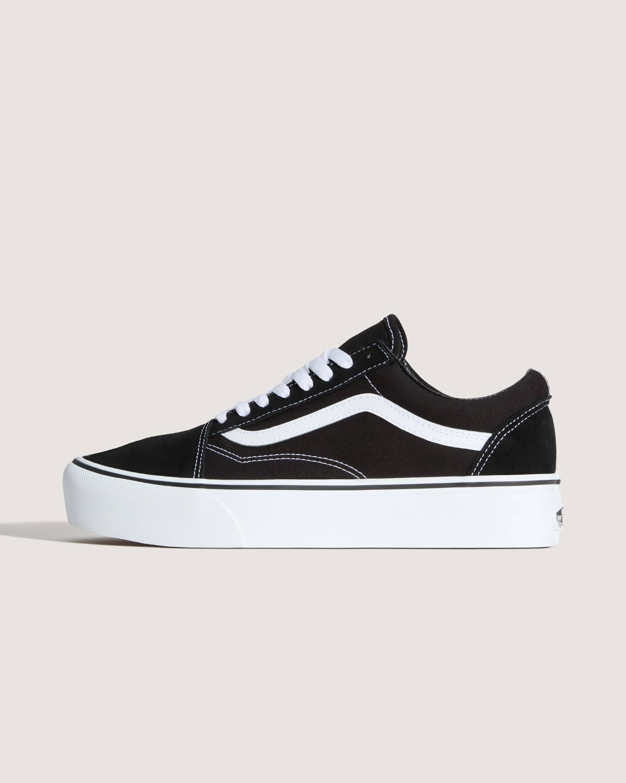 Platform Old Skool Schuhe VANS Schwarz HERO