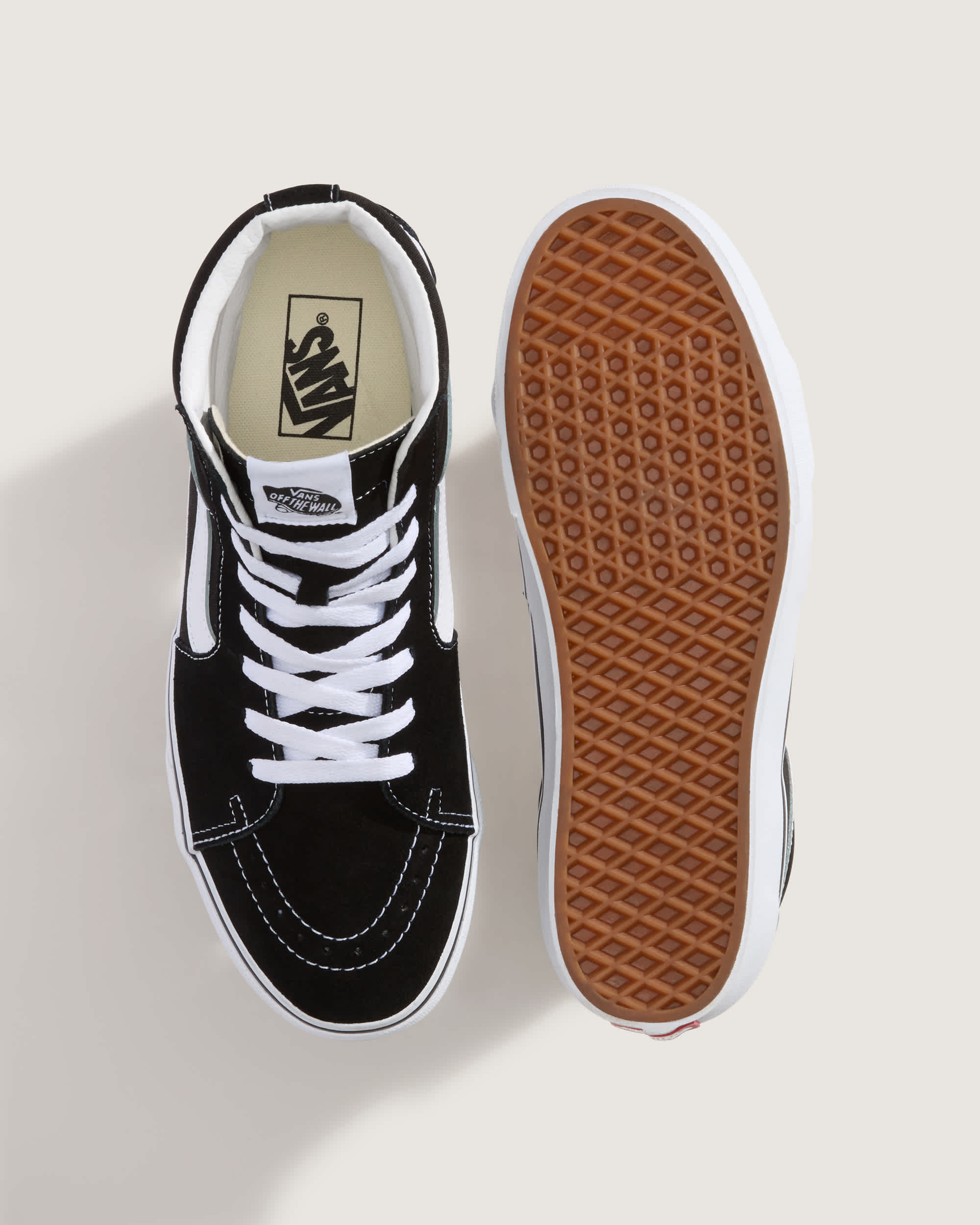 Suede Sk8Hi Platform 20 Schuhe VANS Schwarz ALT2