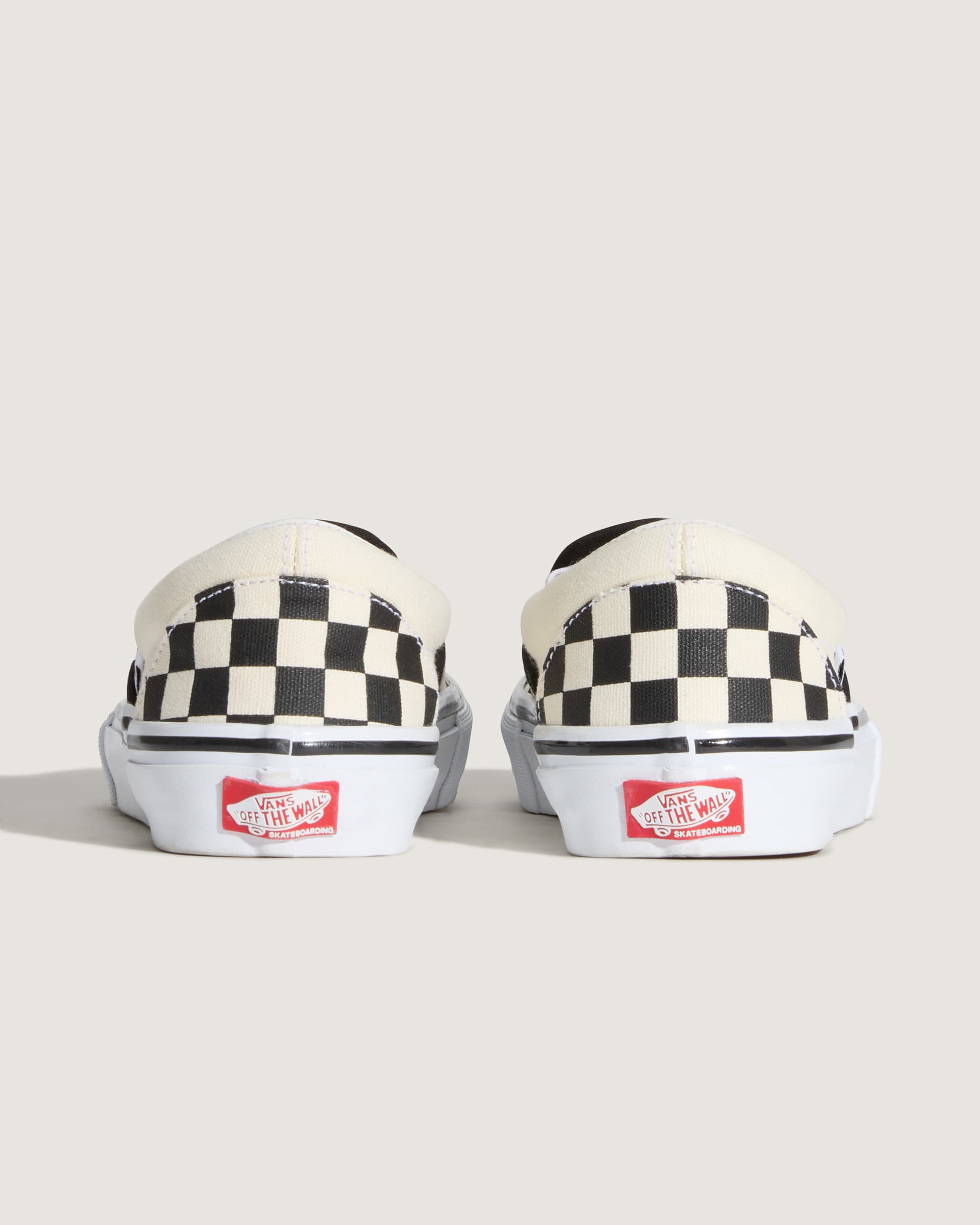 Checkerboard SlipOn Skateschuhe VANS SchwarzWei ALT3