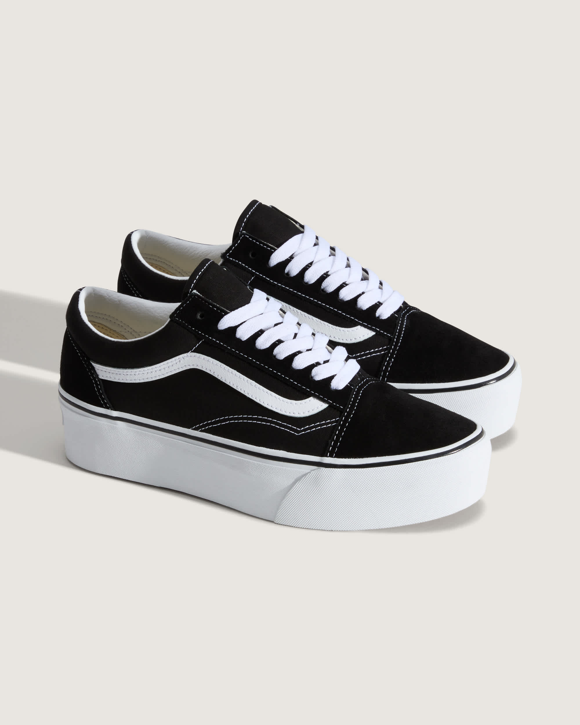 Chaussures Old Skool Platform VANS Noir ALT1