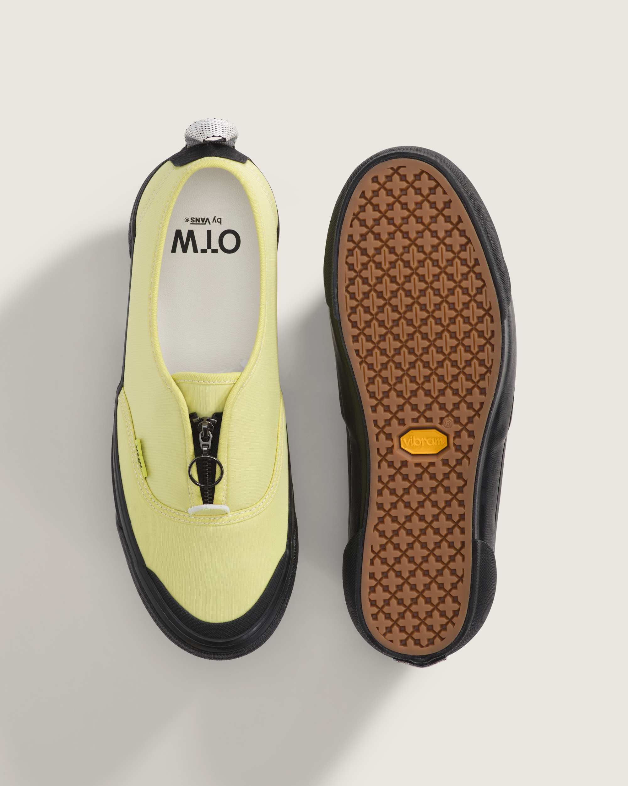 OTW Authentic Zip Vibram Shoes VANS Yellow ALT2