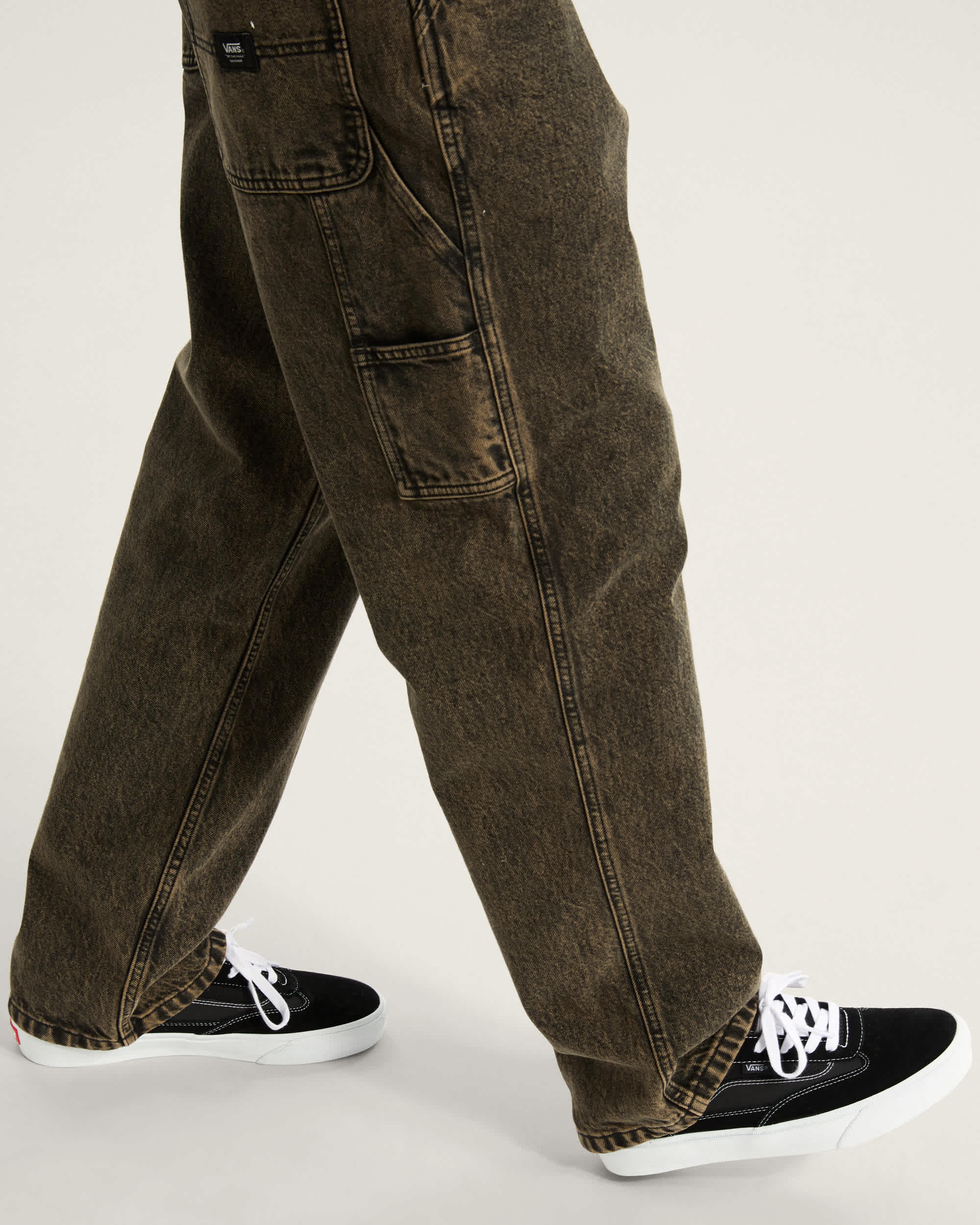 Skate Curren Caples Gum Schuhe VANS Schwarz ALT4