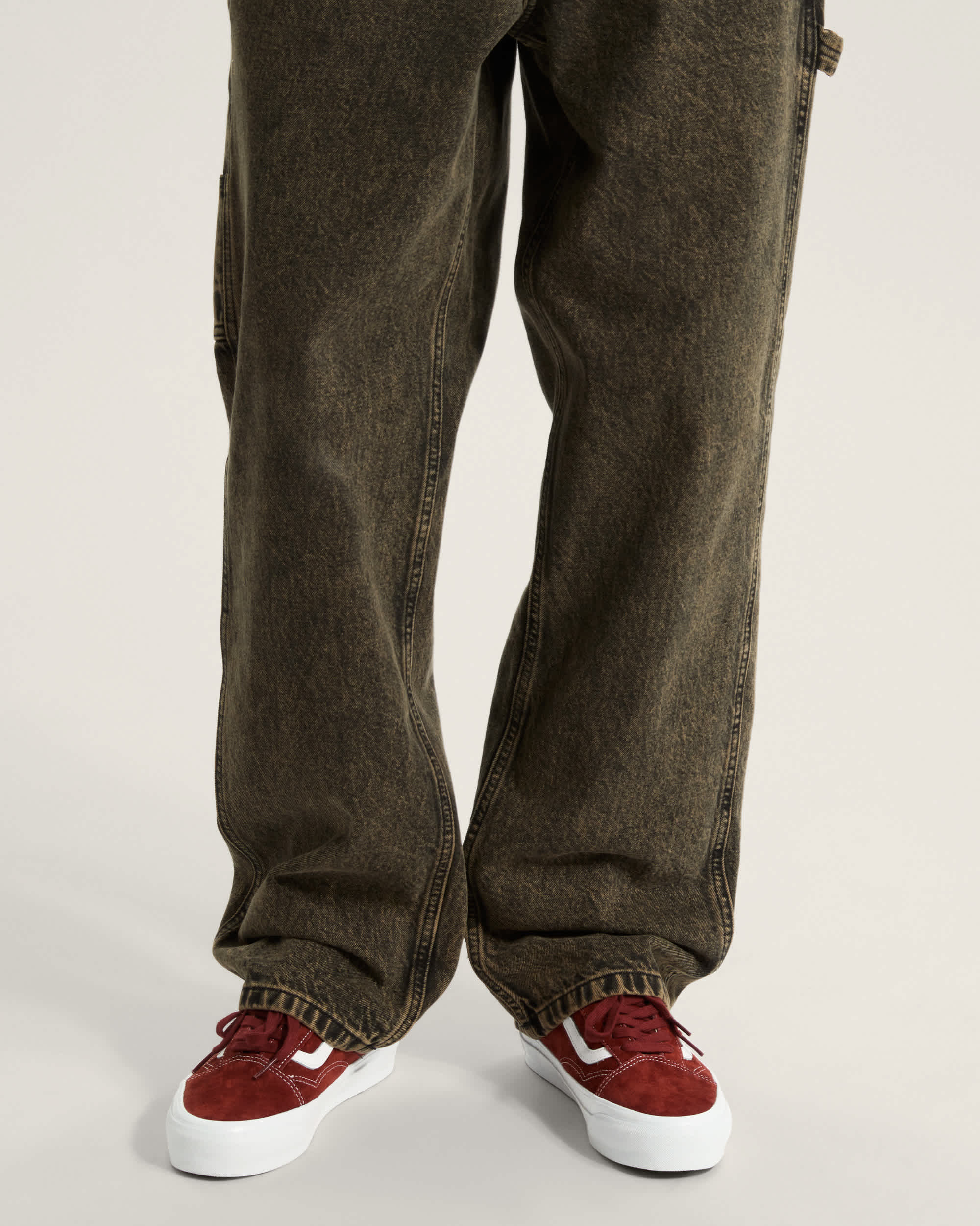 Premium Old Skool Pig Wildlederschuhe VANS Bordeaux ALT4