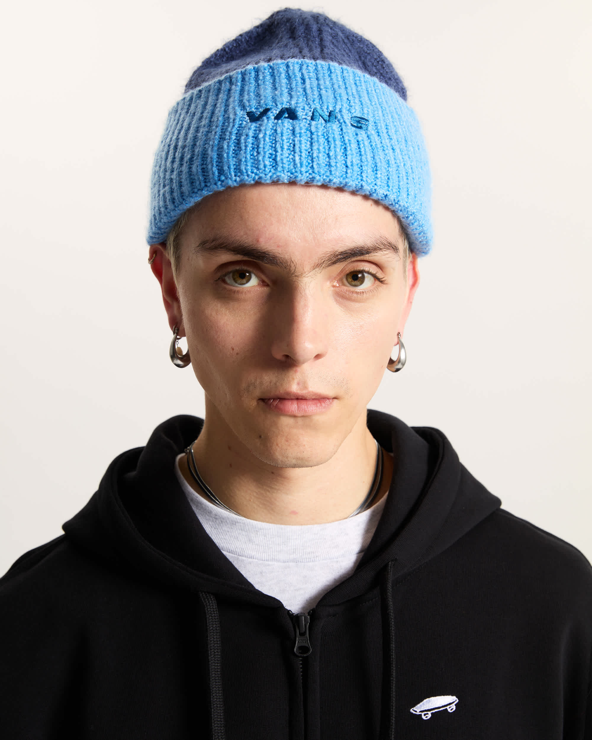Densmore Beanie mit breitem Bndchen VANS Blau ALT3