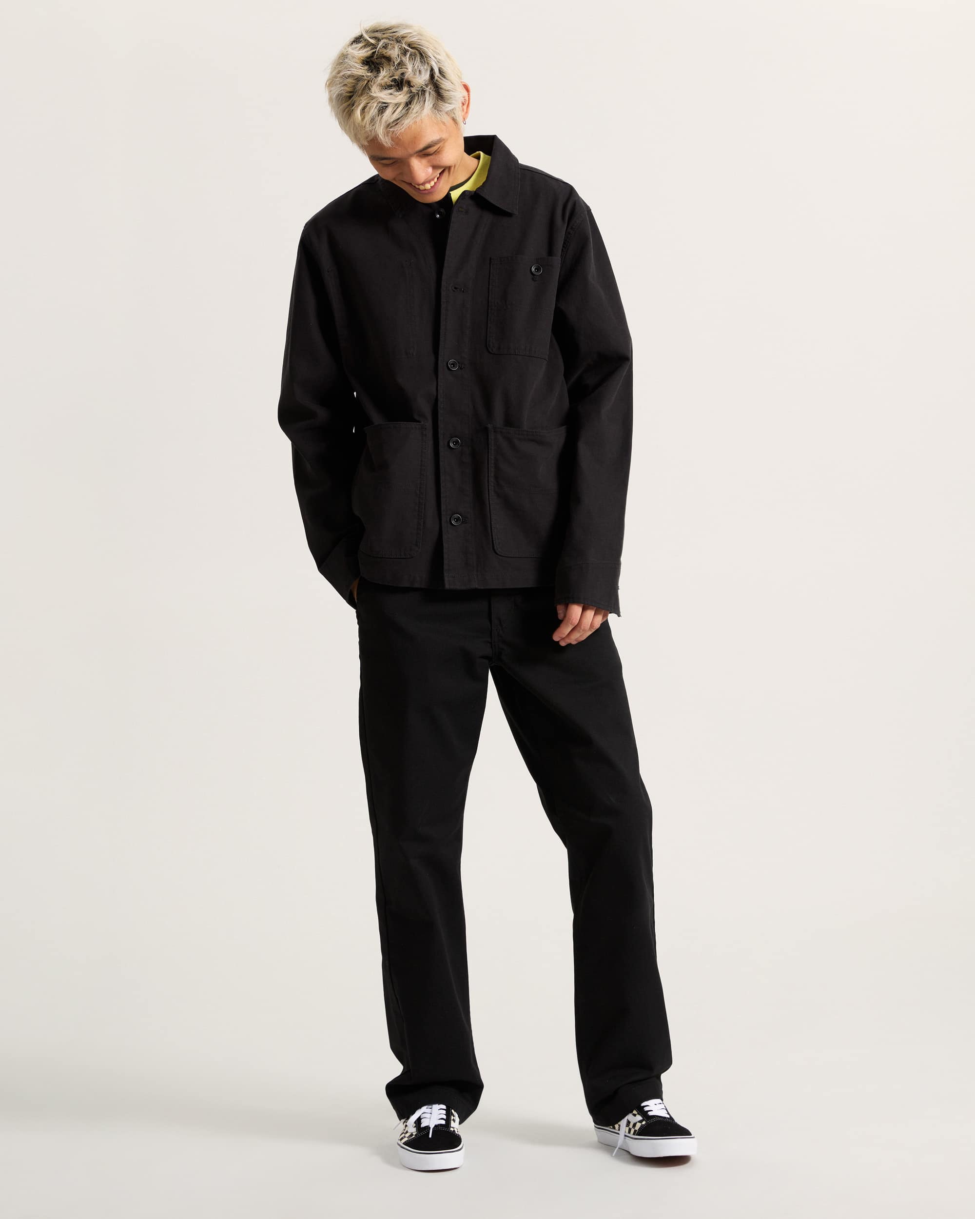 Drill chore Canvas Jacket VANS Black ALT4