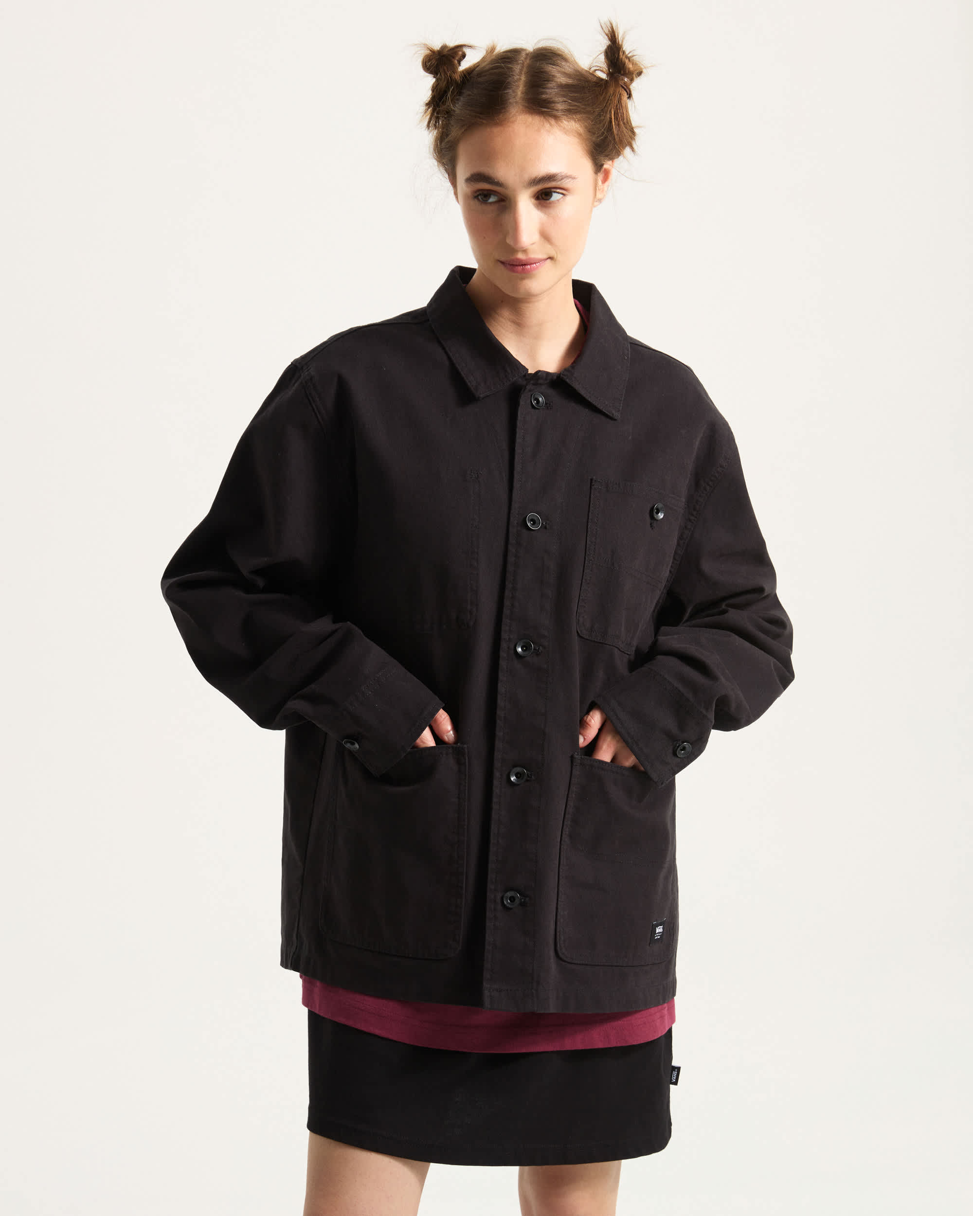 Drill chore Canvas Jacket VANS Black ALT6