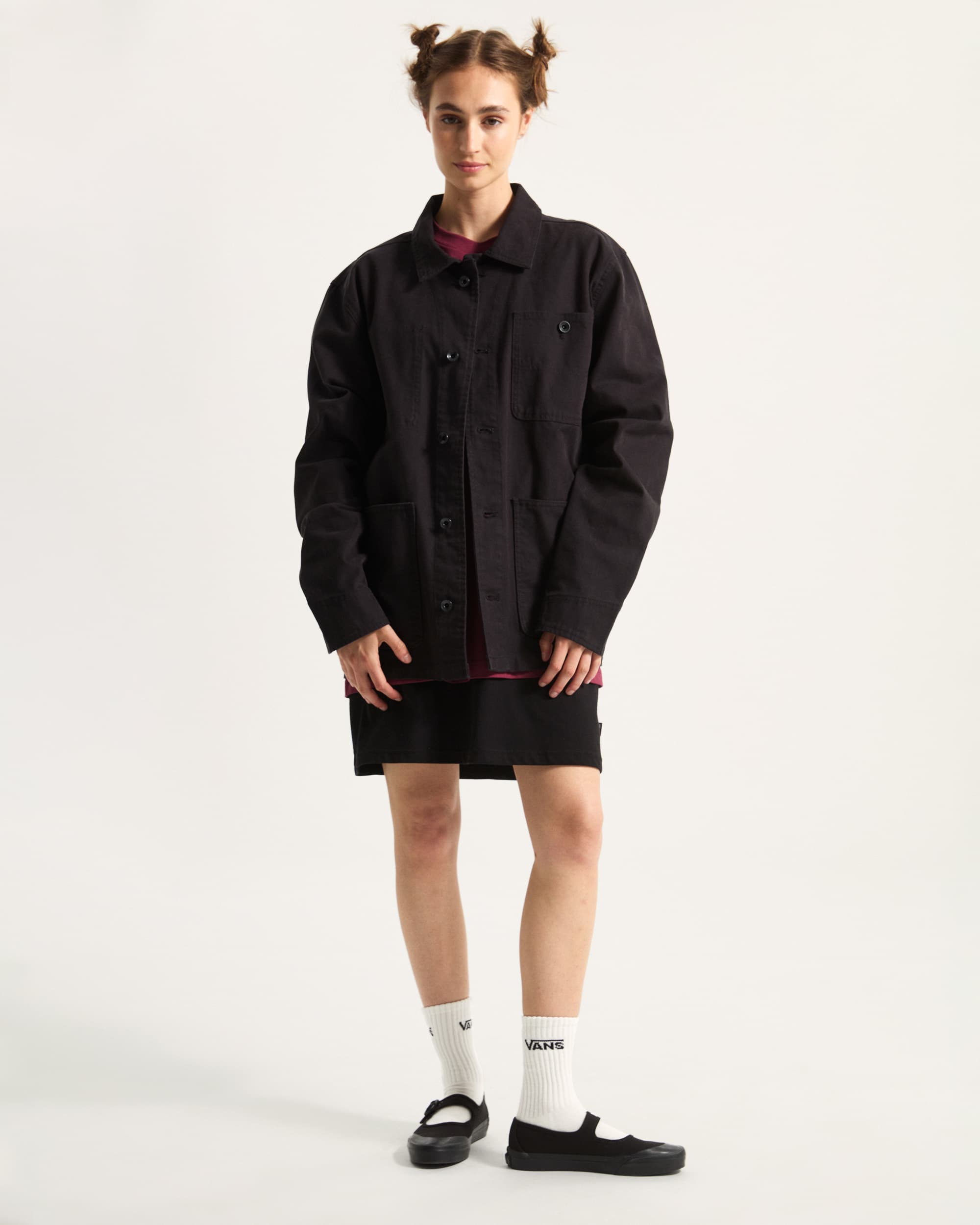 Drill chore Canvas Jacket VANS Black ALT8