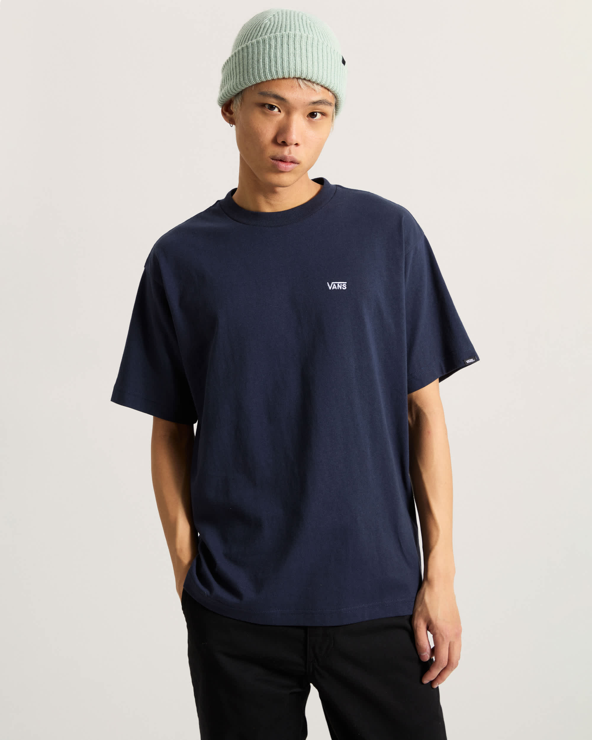 Tshirt Left Chest Logo II VANS Bleu ALT2