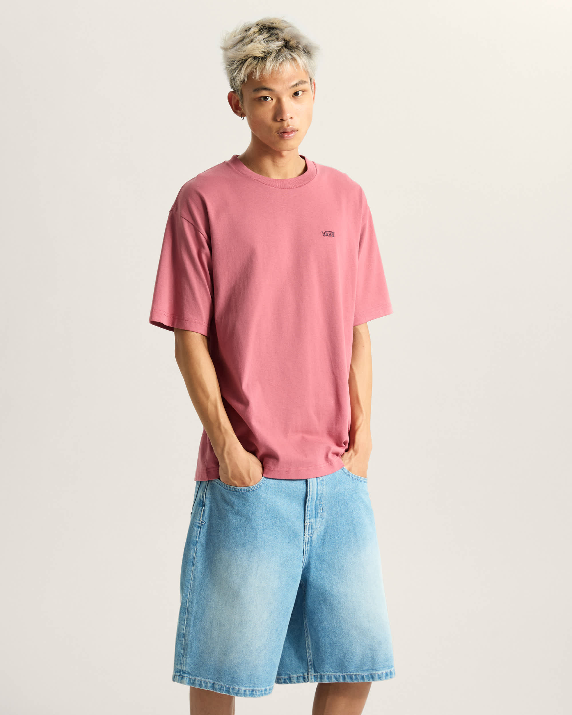 Left Chest II TShirt VANS Rosa ALT2