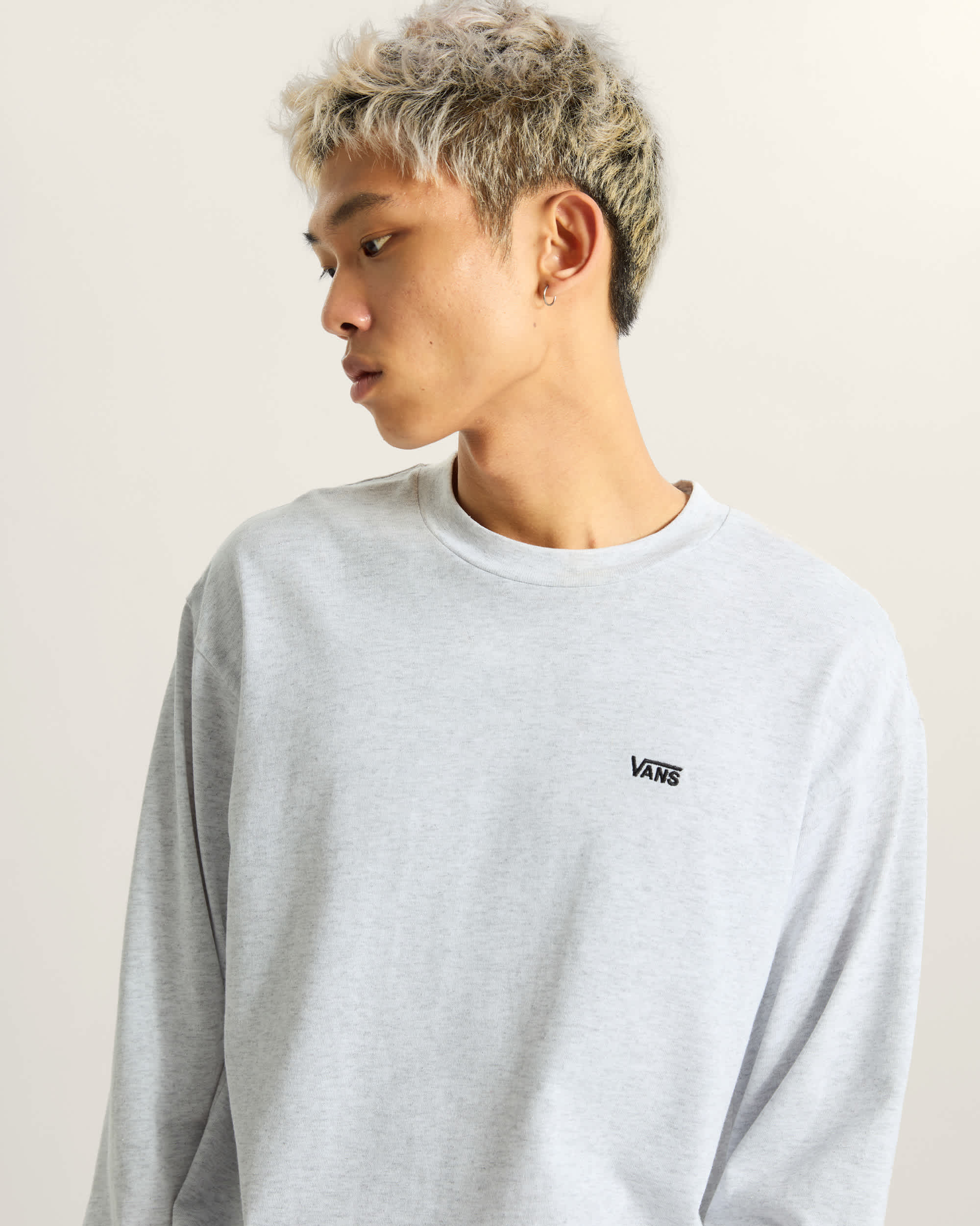 Left Chest Logo II TShirt VANS Grau ALT2