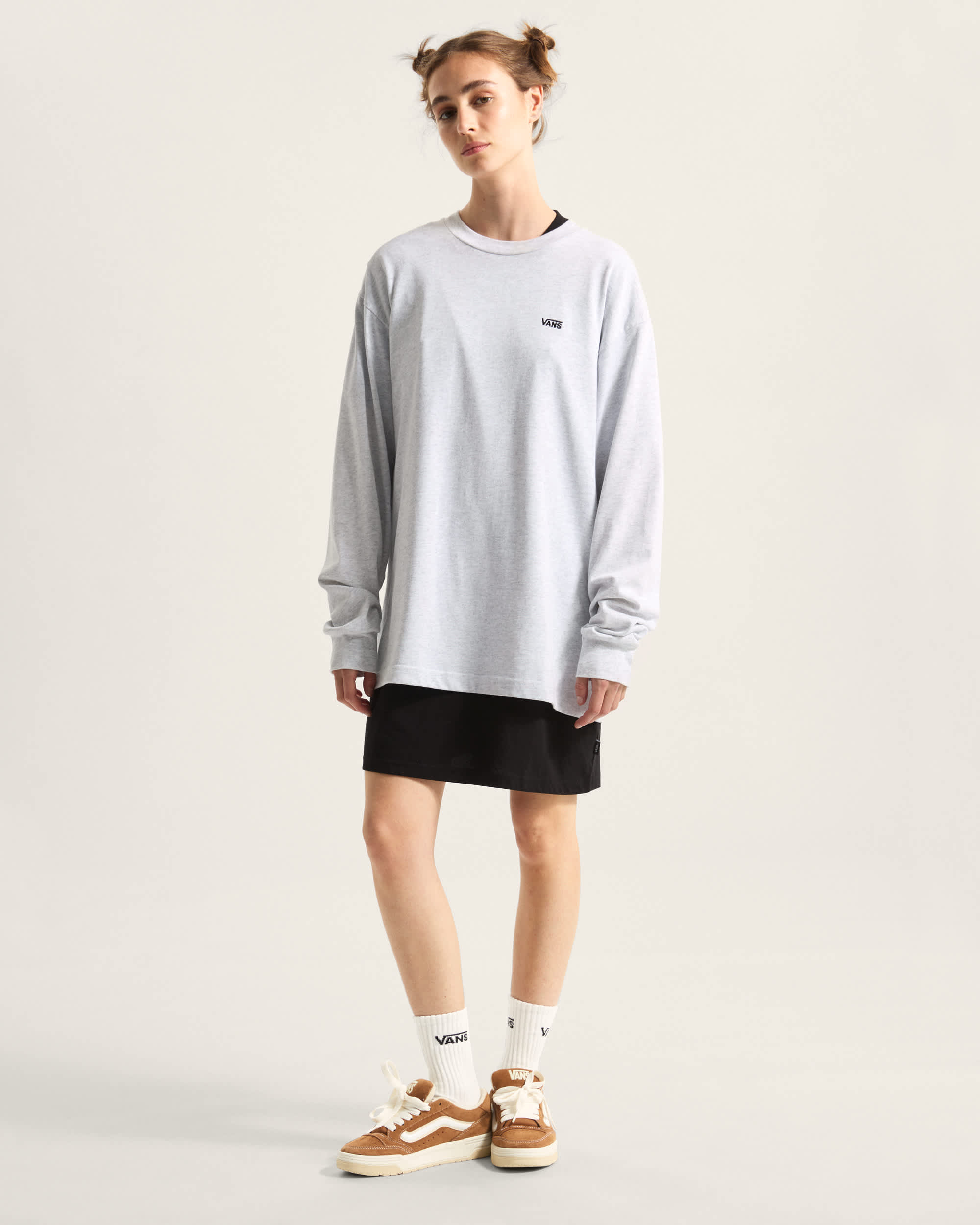 Left Chest Logo II TShirt VANS Grau ALT8