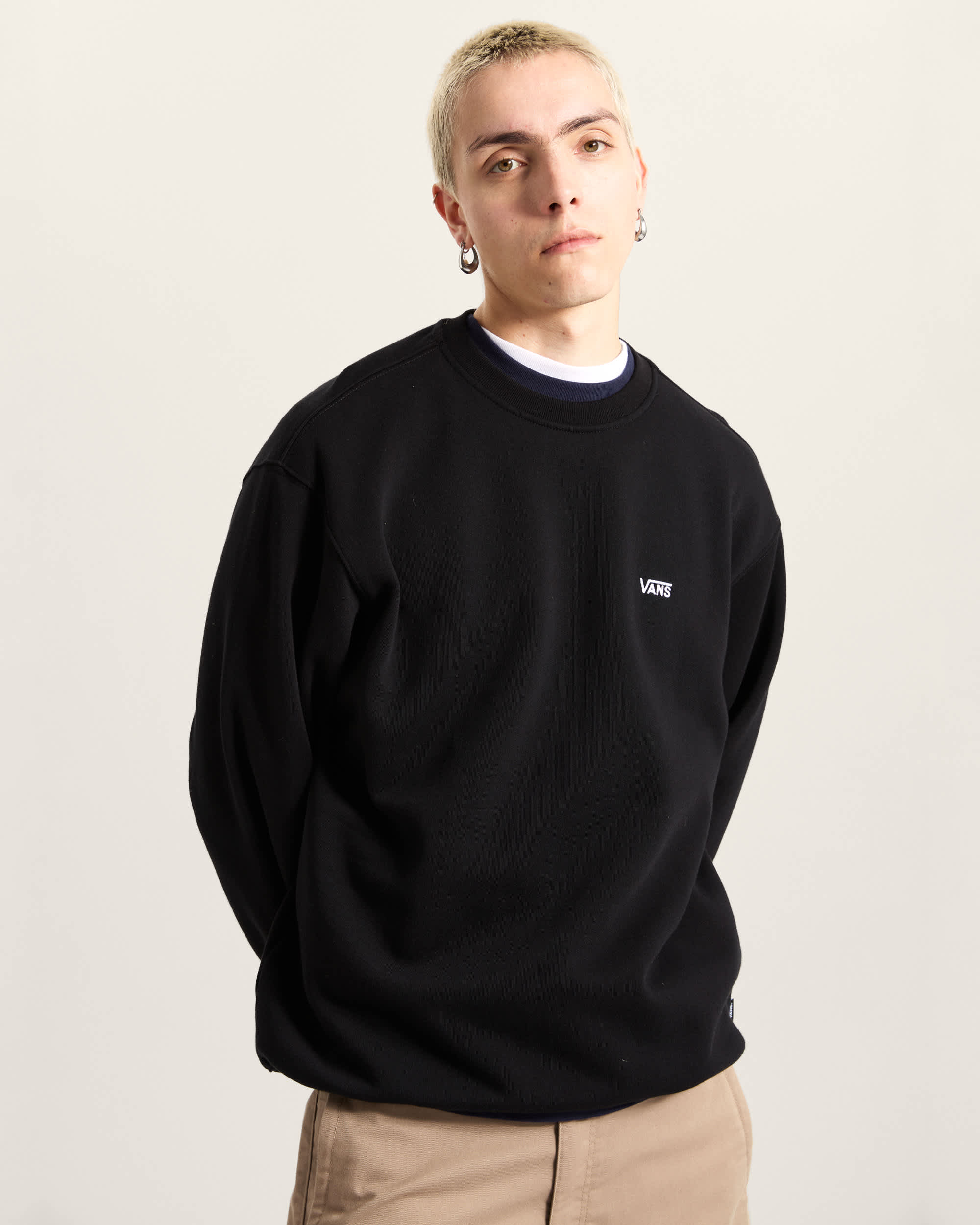 Left Chest II Sweatshirt VANS Schwarz ALT2
