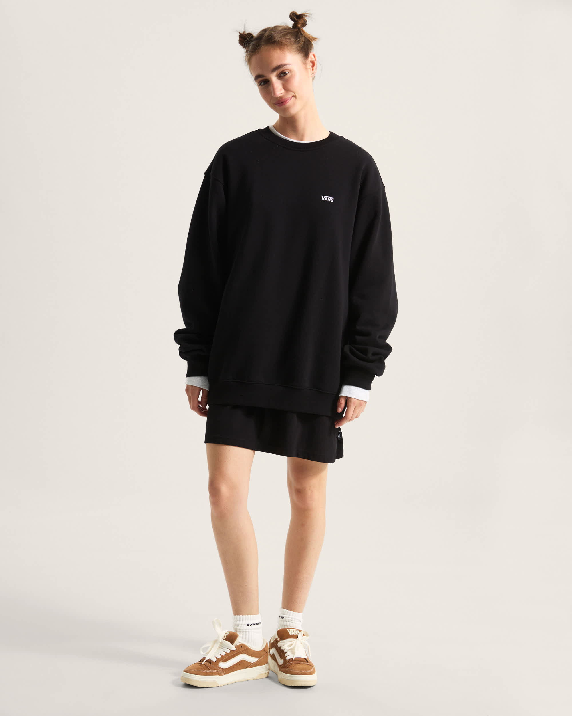 Left Chest II Sweatshirt VANS Schwarz ALT9