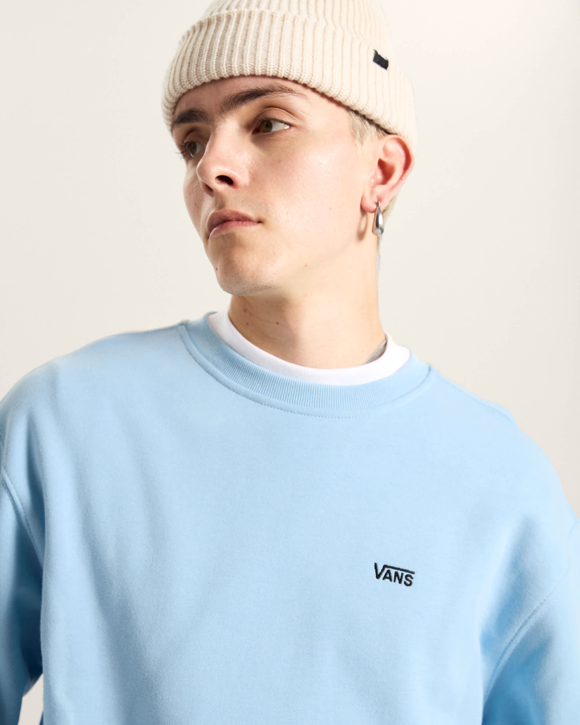 Left Chest II Sweatshirt mit Rundhalsausschnitt VANS Blau ALT6