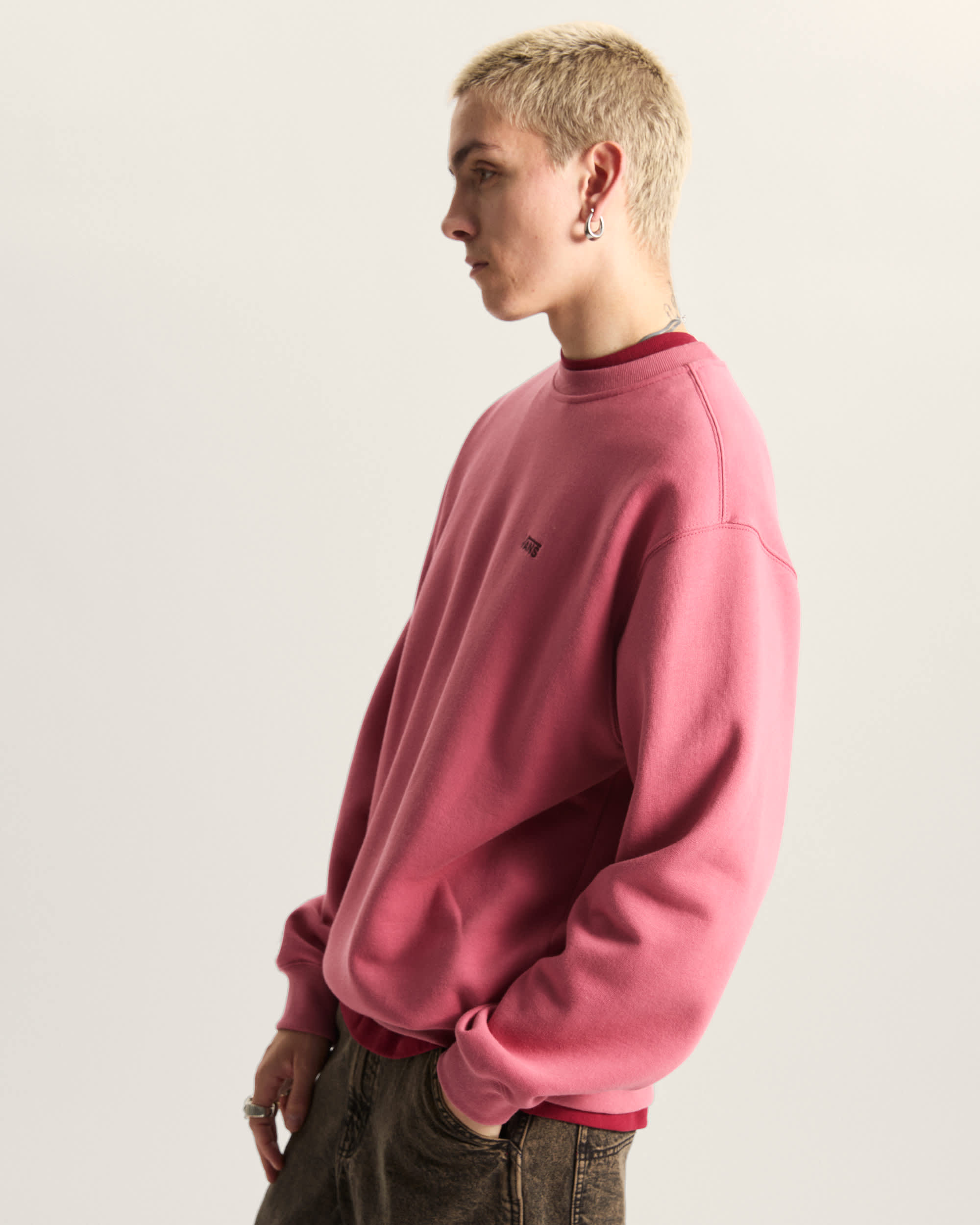 Left Chest II TShirt VANS Rosa ALT4