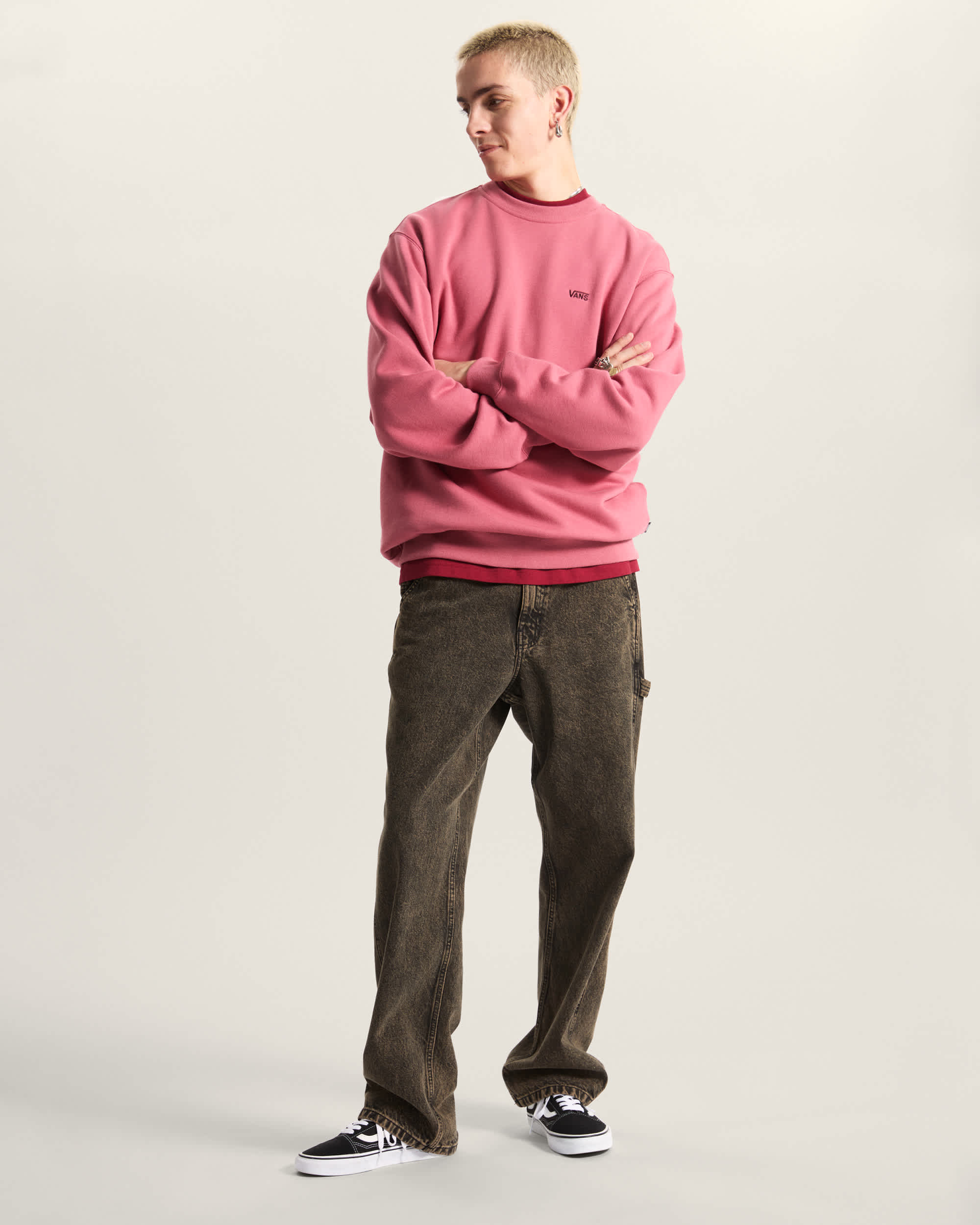 Left Chest II TShirt VANS Rosa ALT5