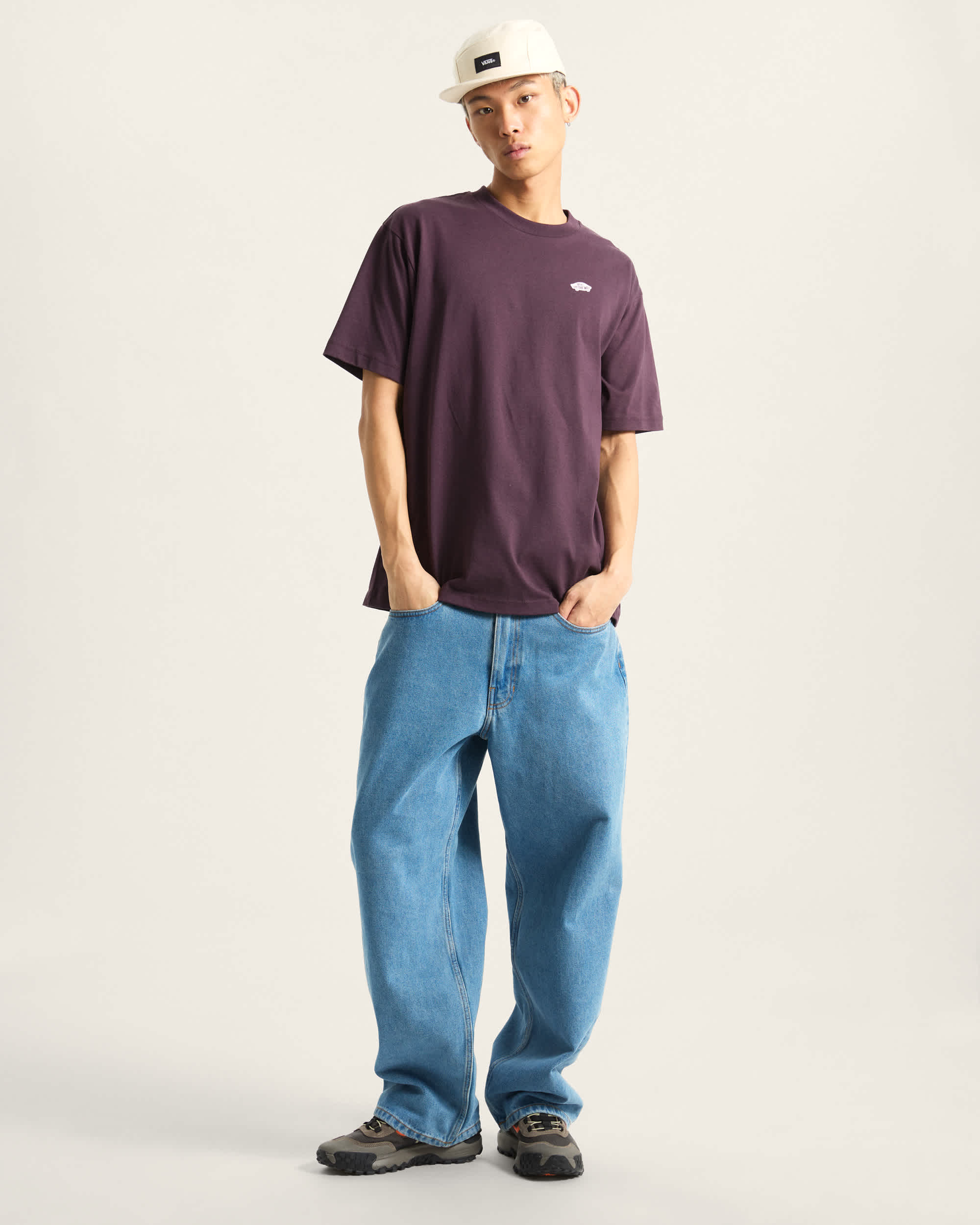 Style 76 Loose Fit KurzarmTShirt VANS Blau ALT4