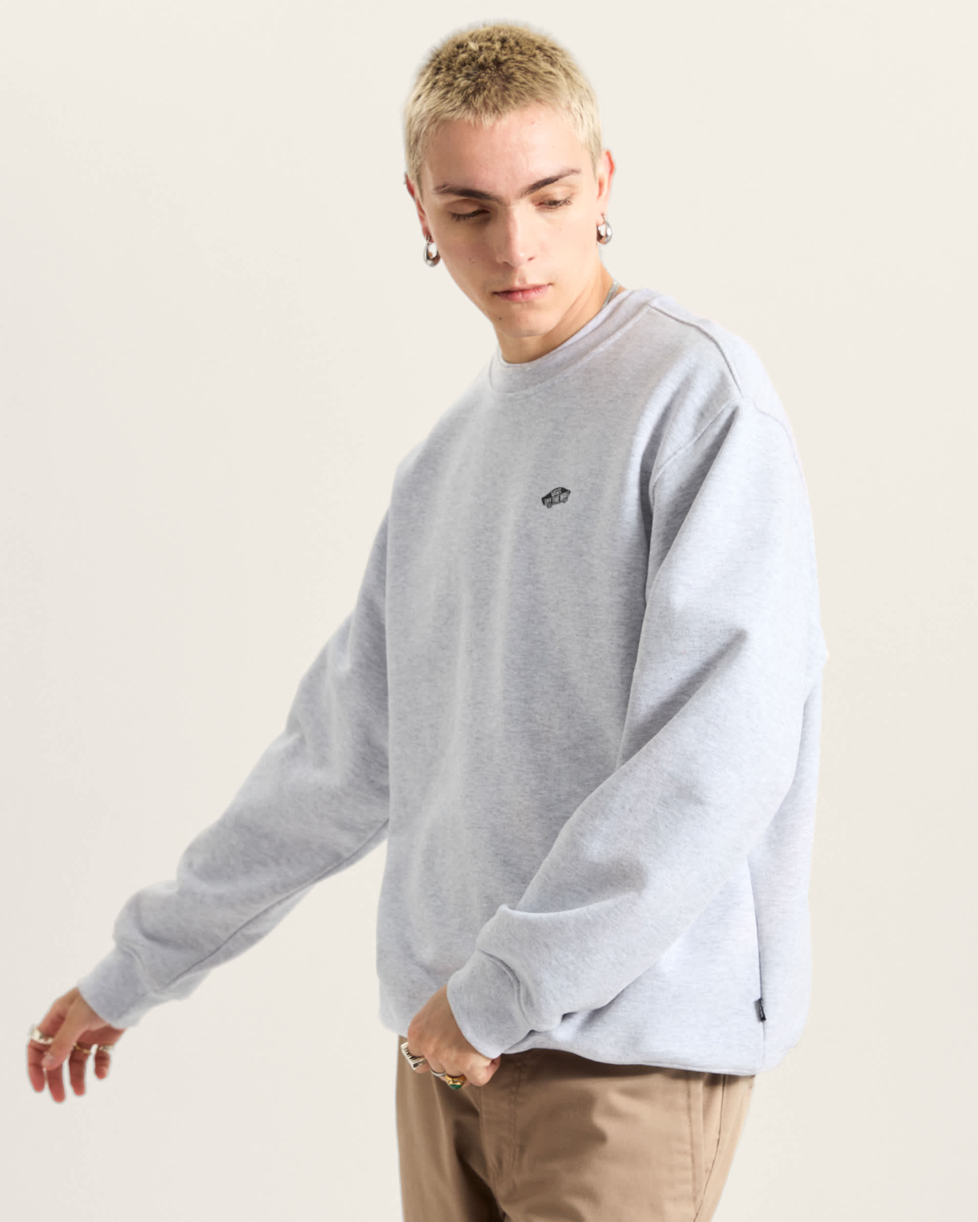 Style 76 RundhalsSweatshirt VANS Grau ALT2