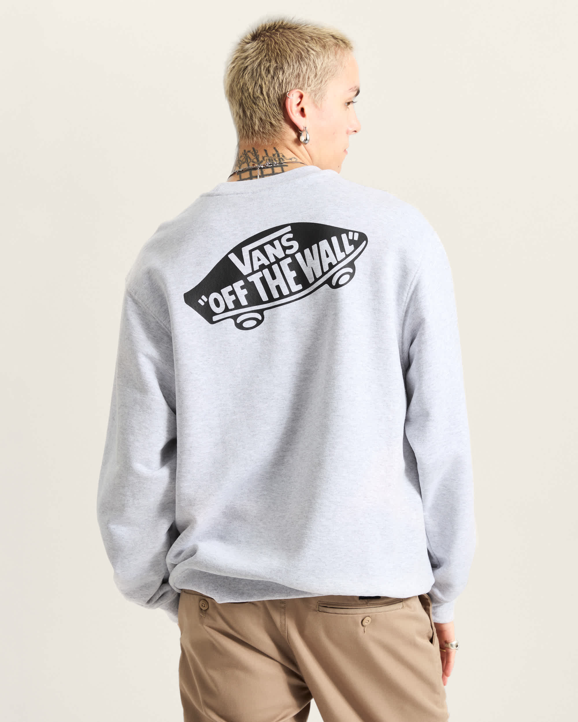 Style 76 RundhalsSweatshirt VANS Grau ALT3