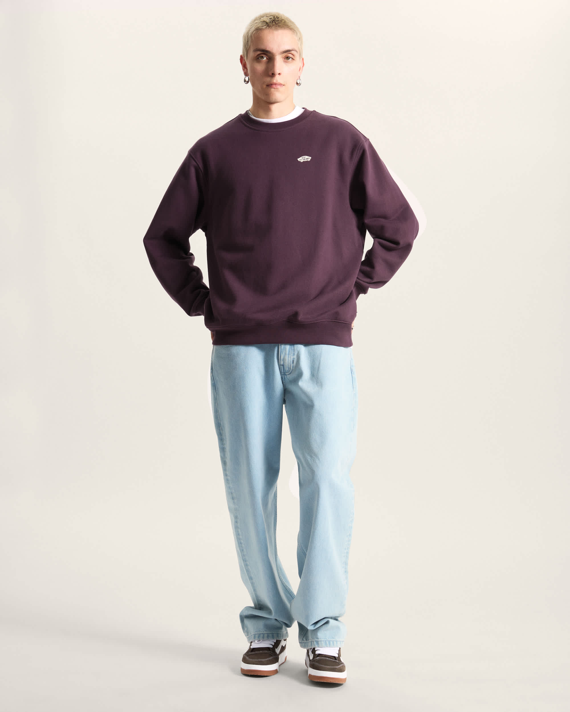 Style 76 Loose Fit RundhalsSweatshirt VANS Blau ALT5