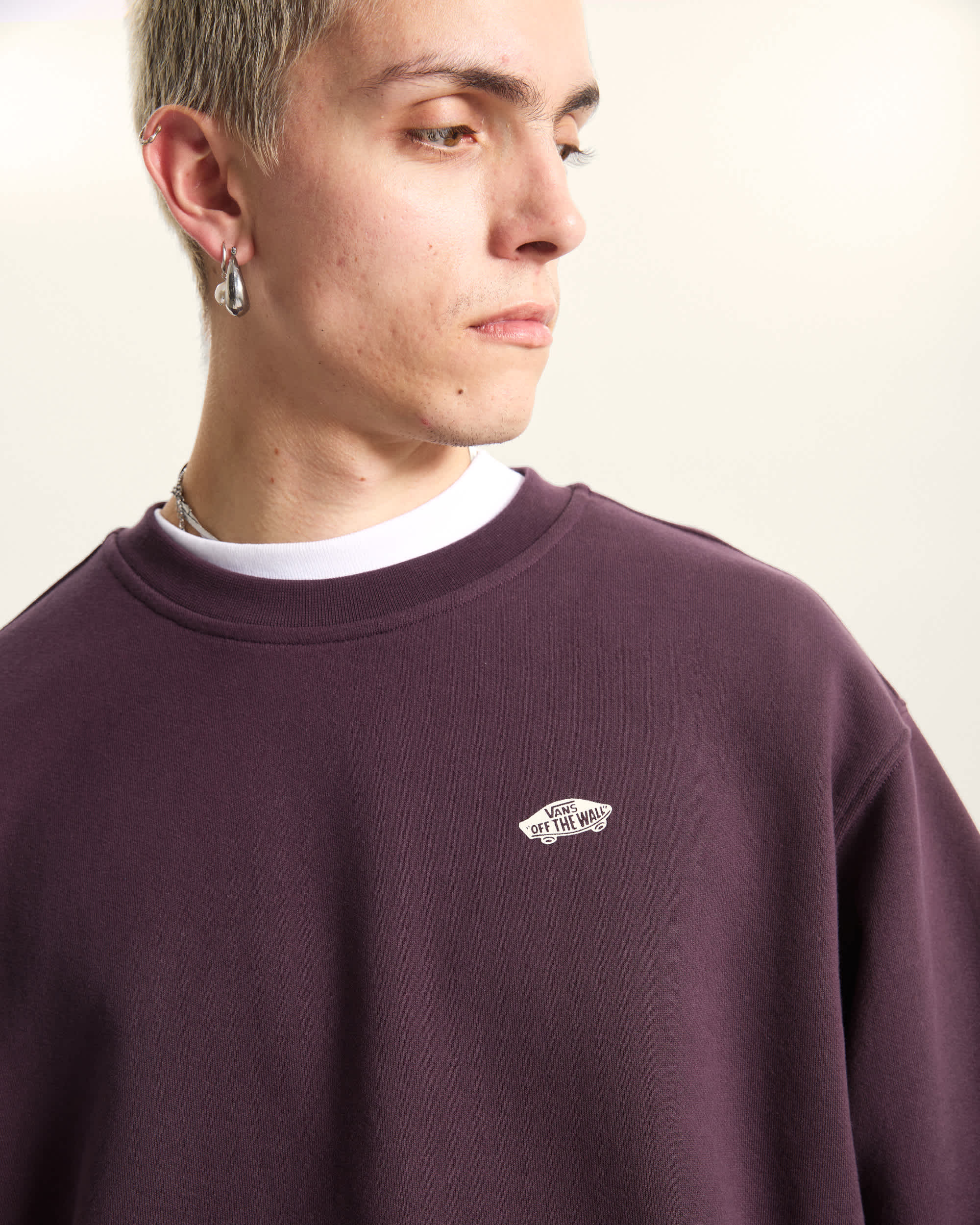 Style 76 Loose Fit RundhalsSweatshirt VANS Blau ALT6