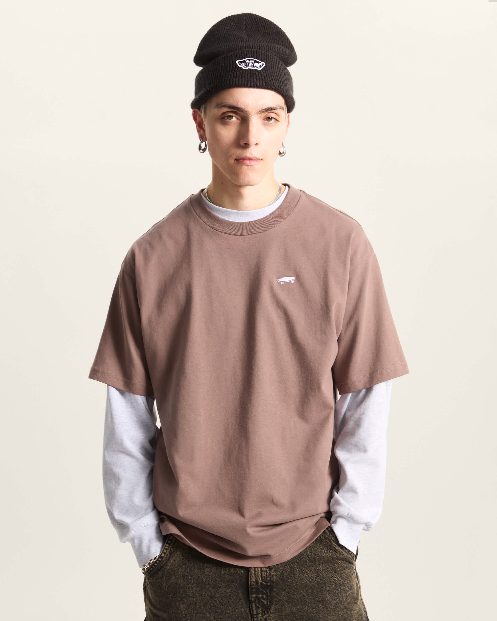 Salton TShirt VANS Brown ALT2