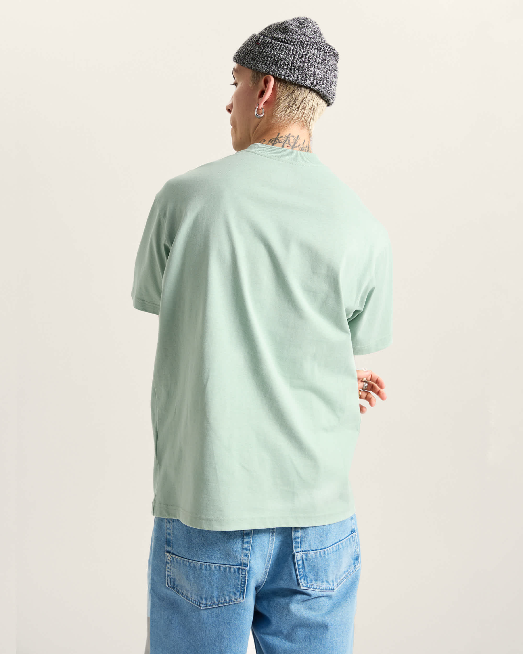 Salton Loose TShirt VANS Grn ALT3