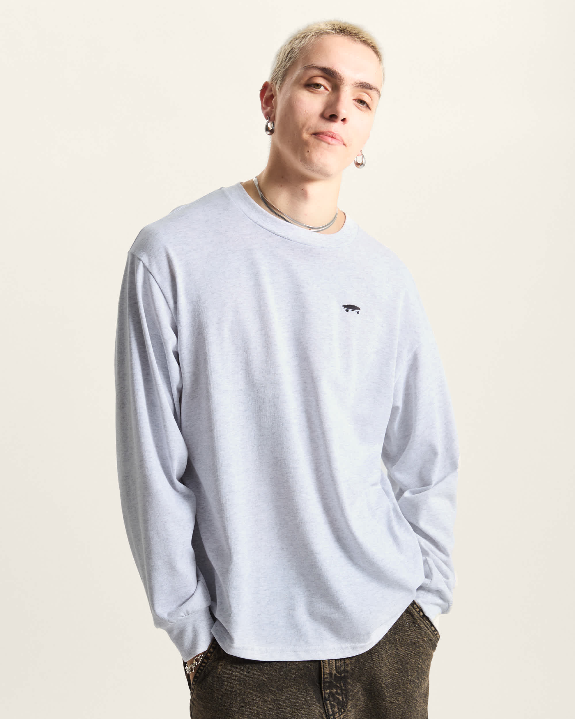 Tshirt  manches longues Salton VANS Gris ALT2