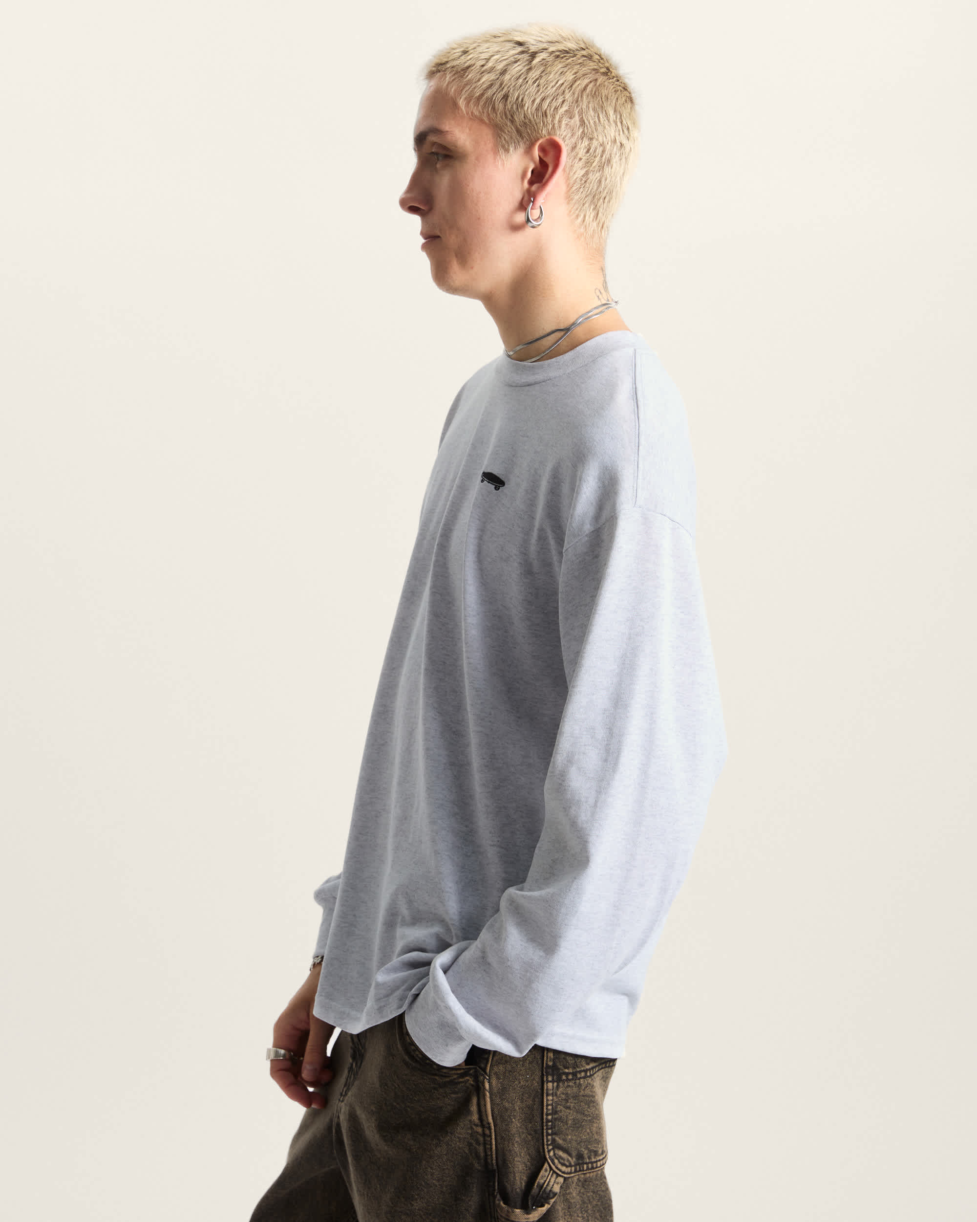 Tshirt  manches longues Salton VANS Gris ALT4