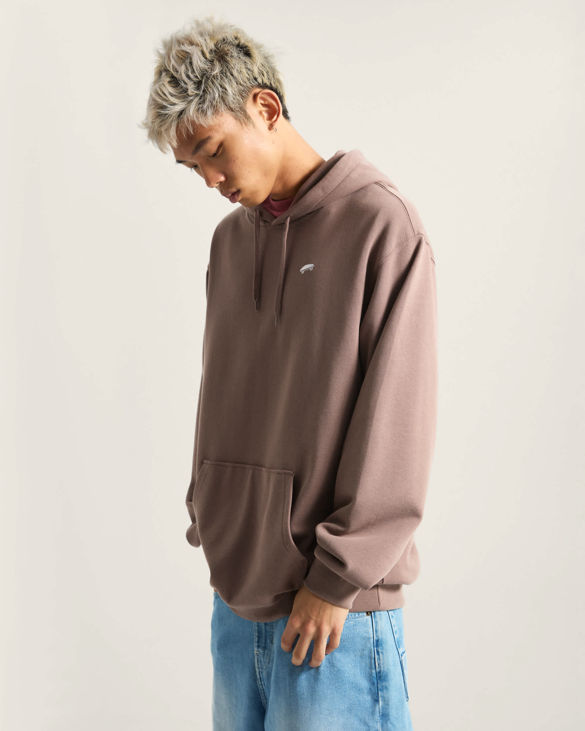 Salton Loose Hoodie VANS Braun ALT2