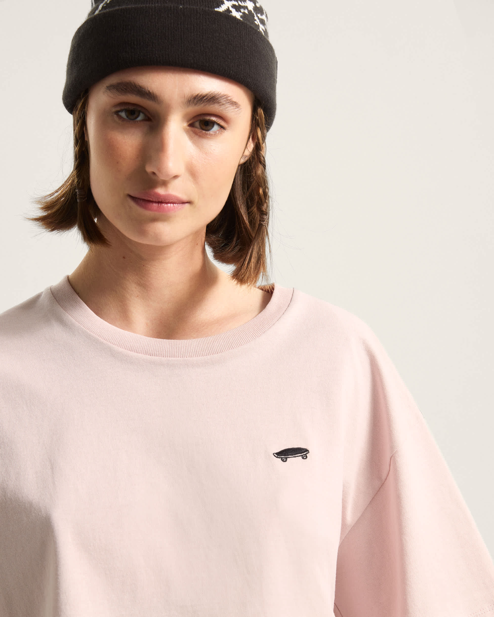 Salton Relax Crop TShirt VANS Rosa ALT5