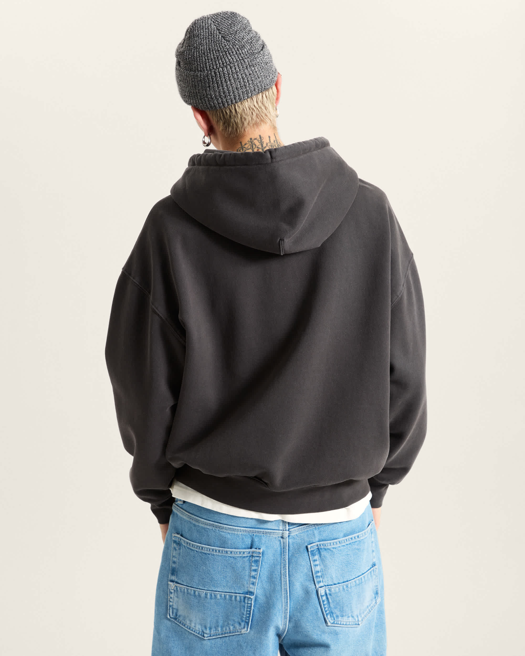 Premium Hoodie mit Reiverschluss VANS Schwarz ALT3