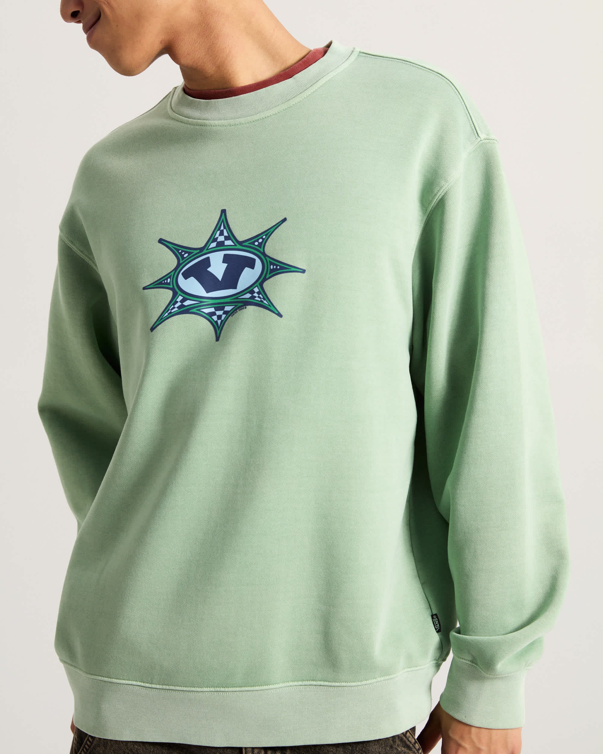 Felpa Star Checker VANS Verde ALT6