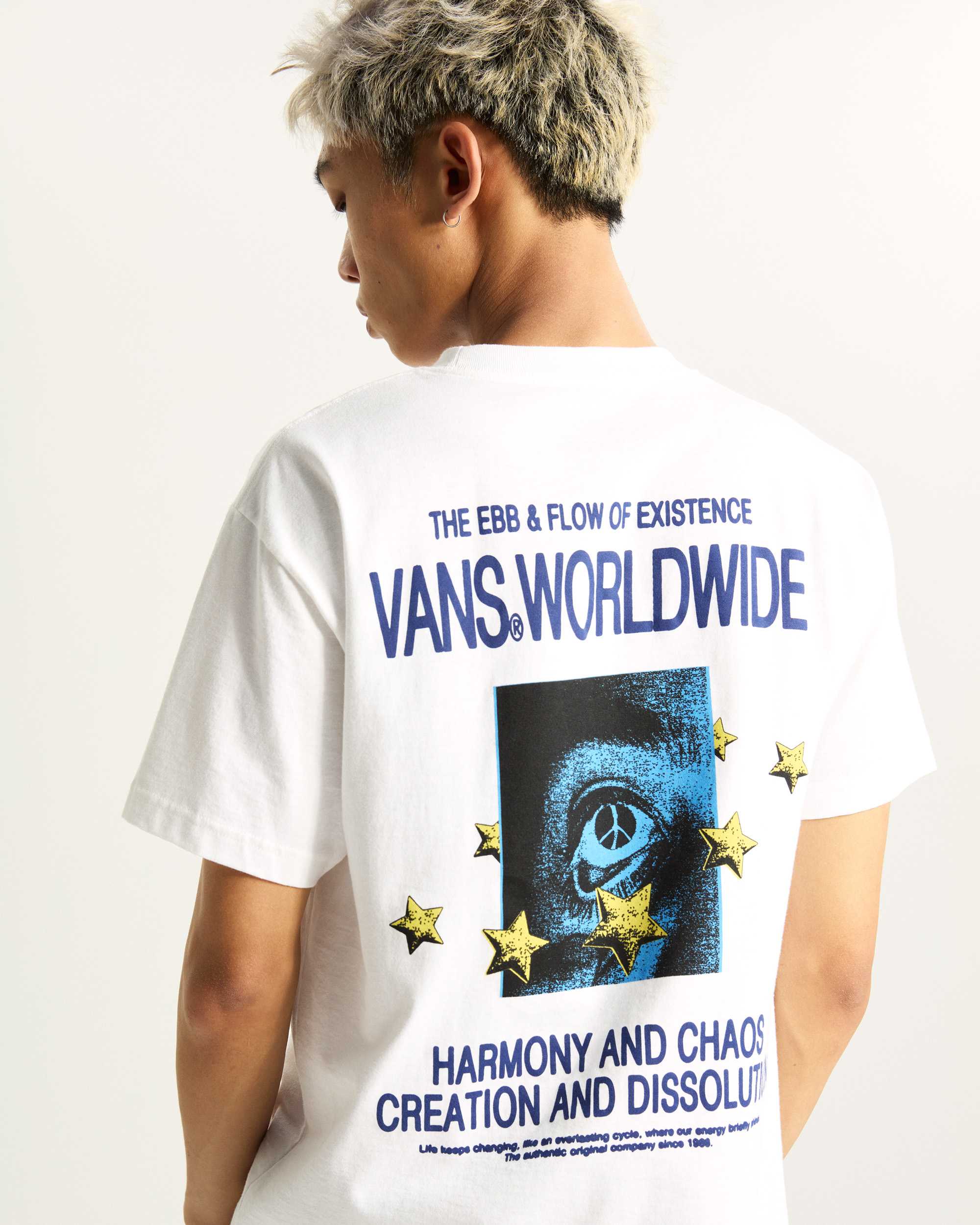 Tshirt Chaos VANS Blanc ALT3