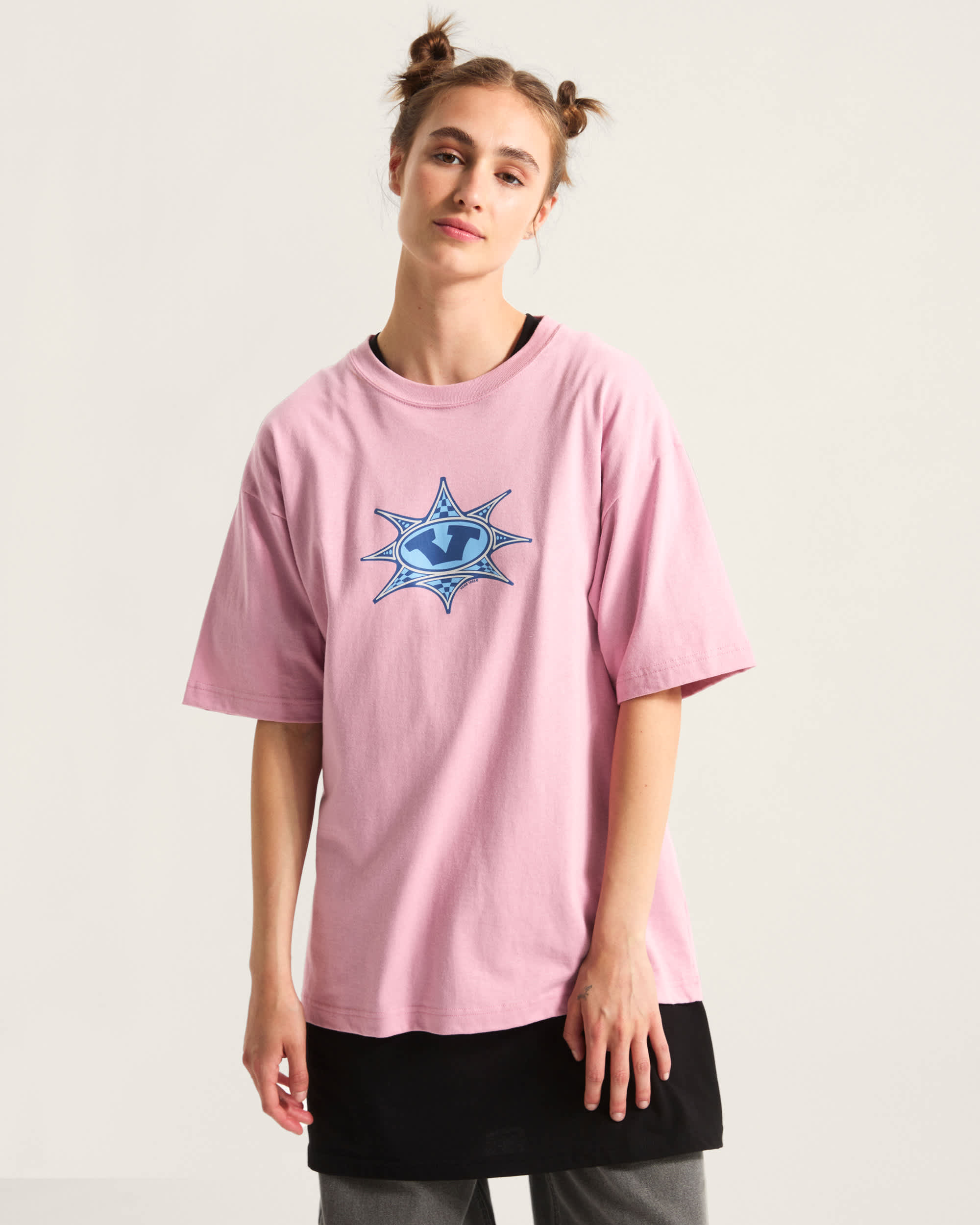 Star Checker TShirt VANS Rosa ALT6