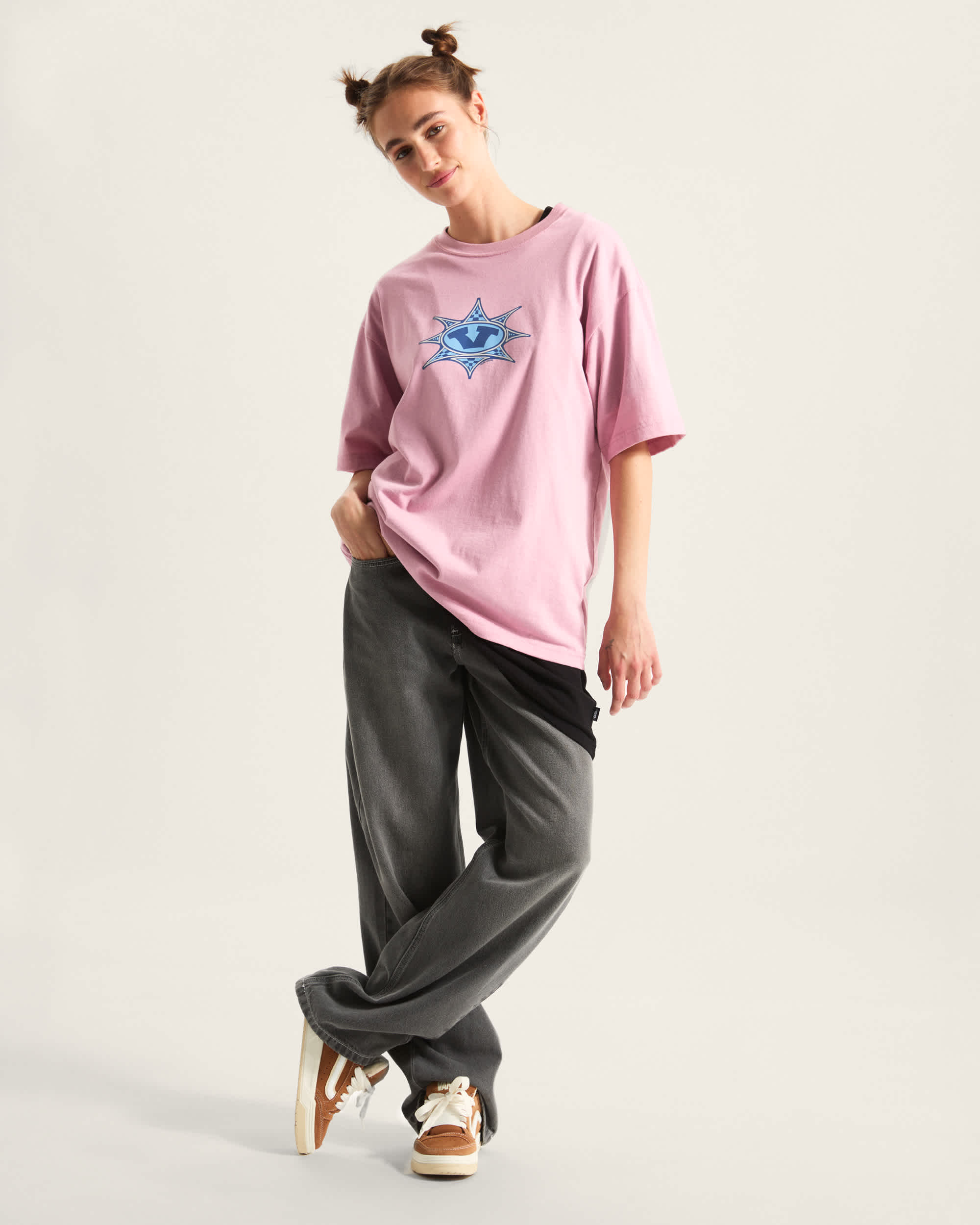 Star Checker TShirt VANS Rosa ALT8
