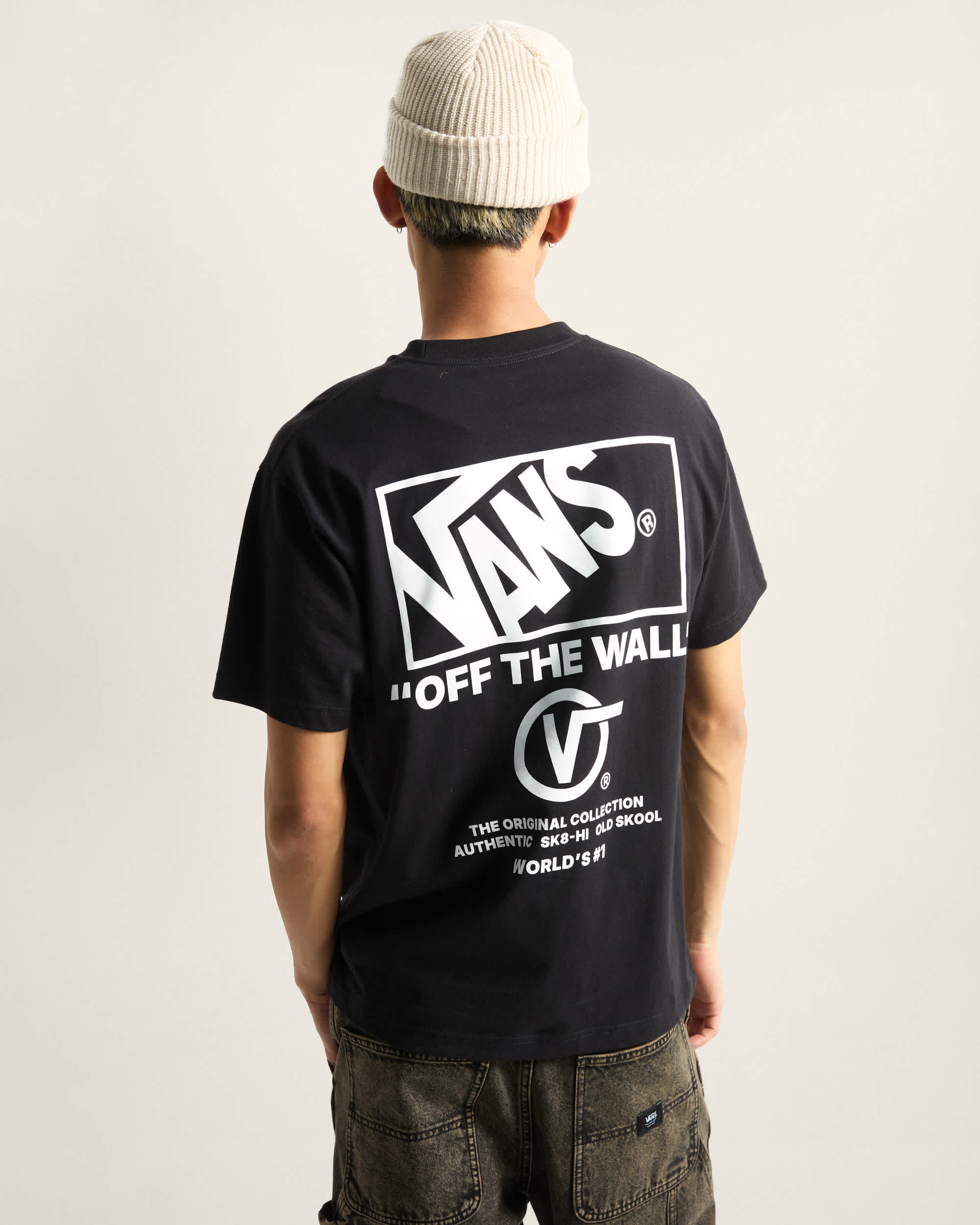 Stockpile TShirt VANS Schwarz ALT3